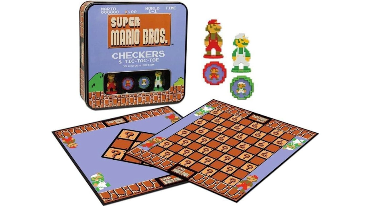Super Mario Bros. Classic Combo – Checkers & Tic Tac Toe, £17.95