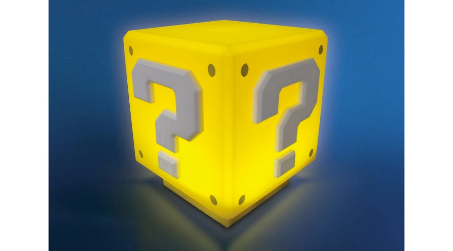 Super Mario Mini Question Block Light, £14.99