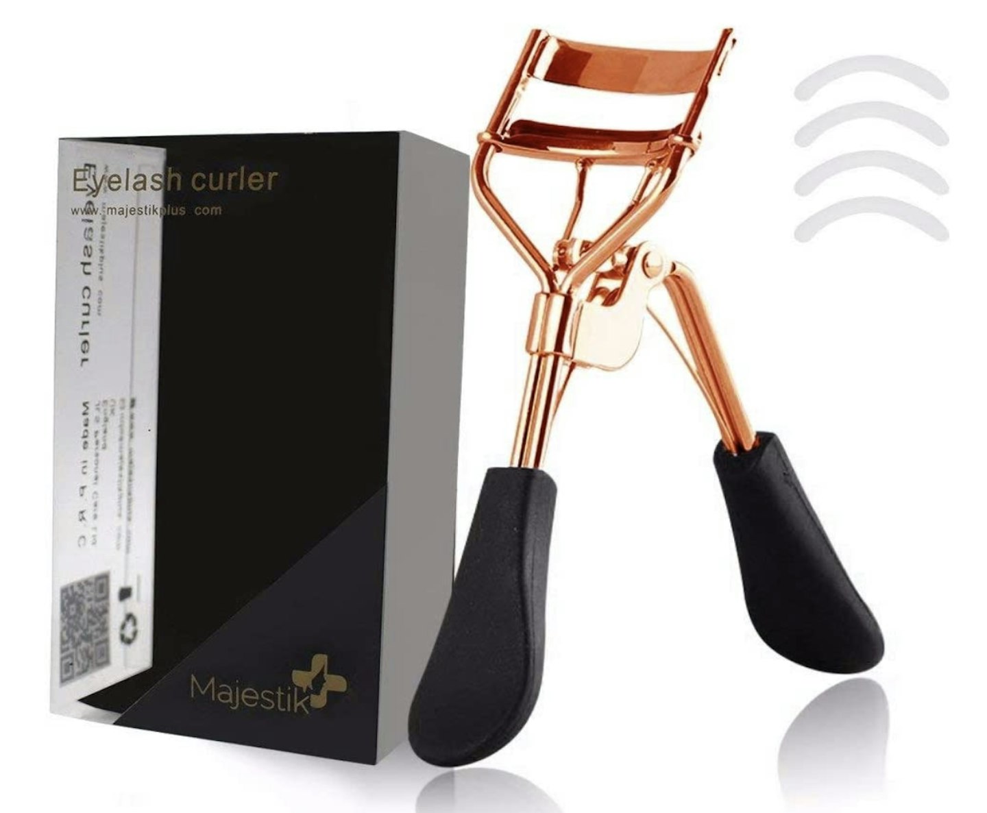 Eyelash Curler With 4 Refill Pads