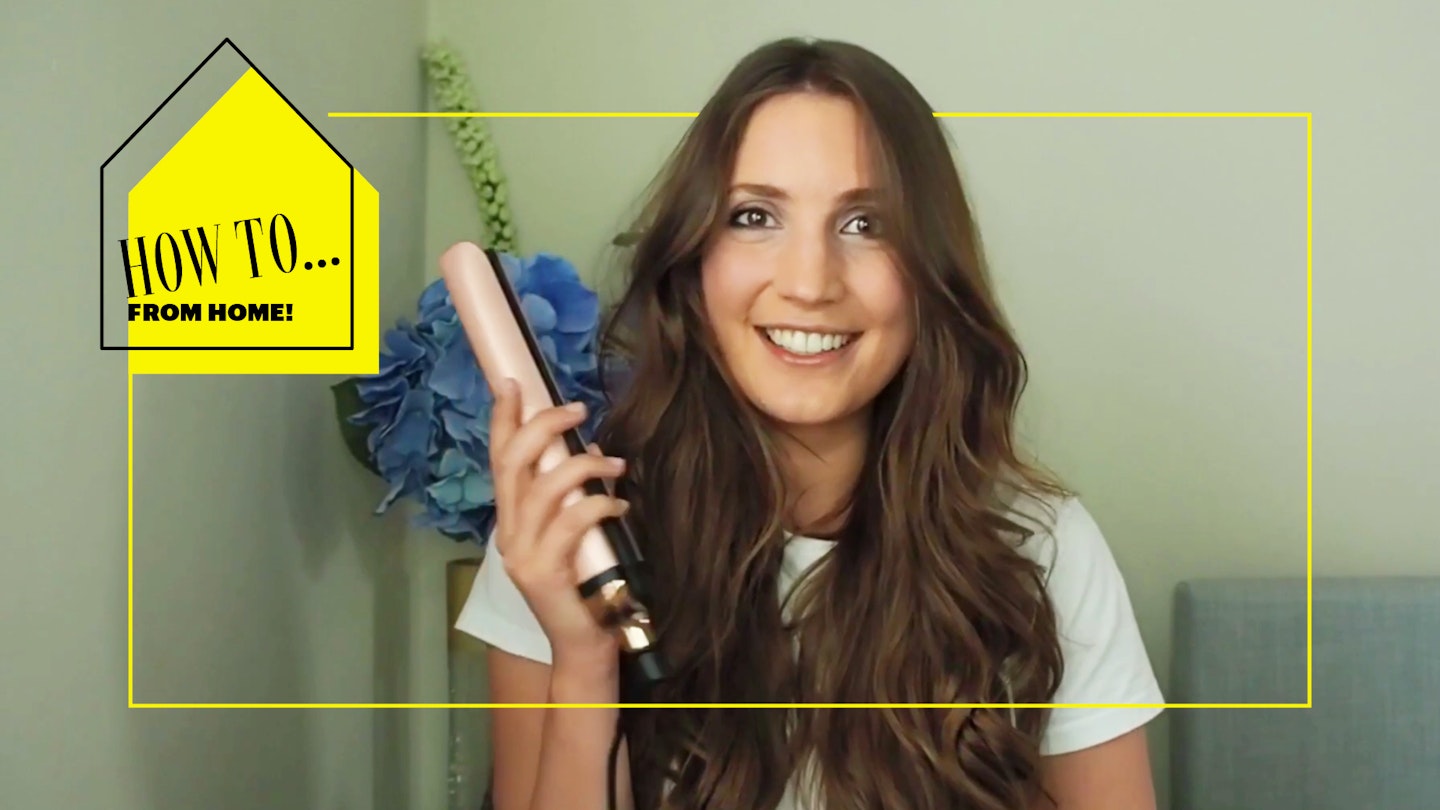 How To Curl Your Hair With Straighteners At Home