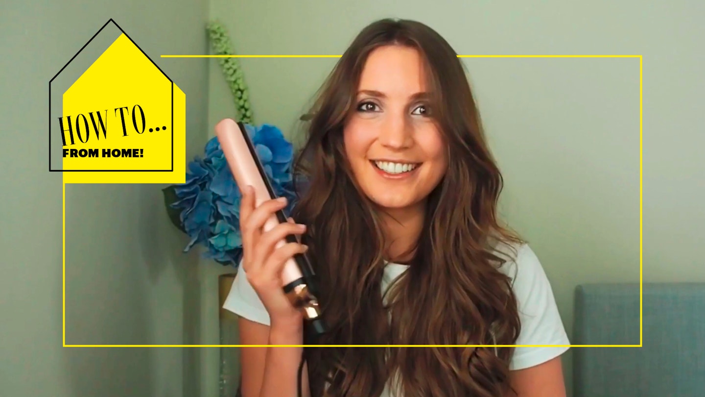 How To Curl Your Hair With Straighteners At Home