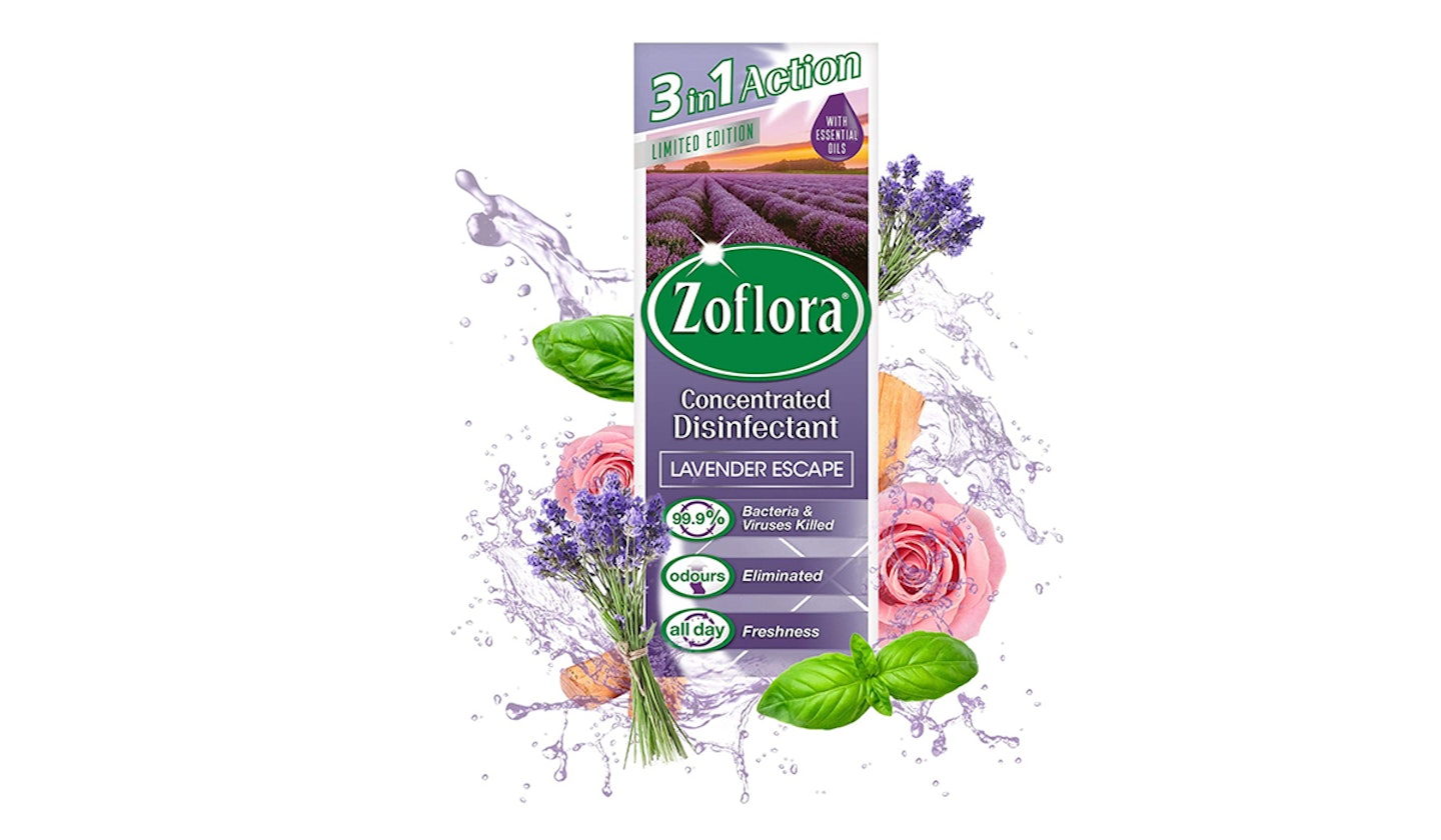 2 x Zoflora Concentrated Antibacterial Disinfectant Lavender