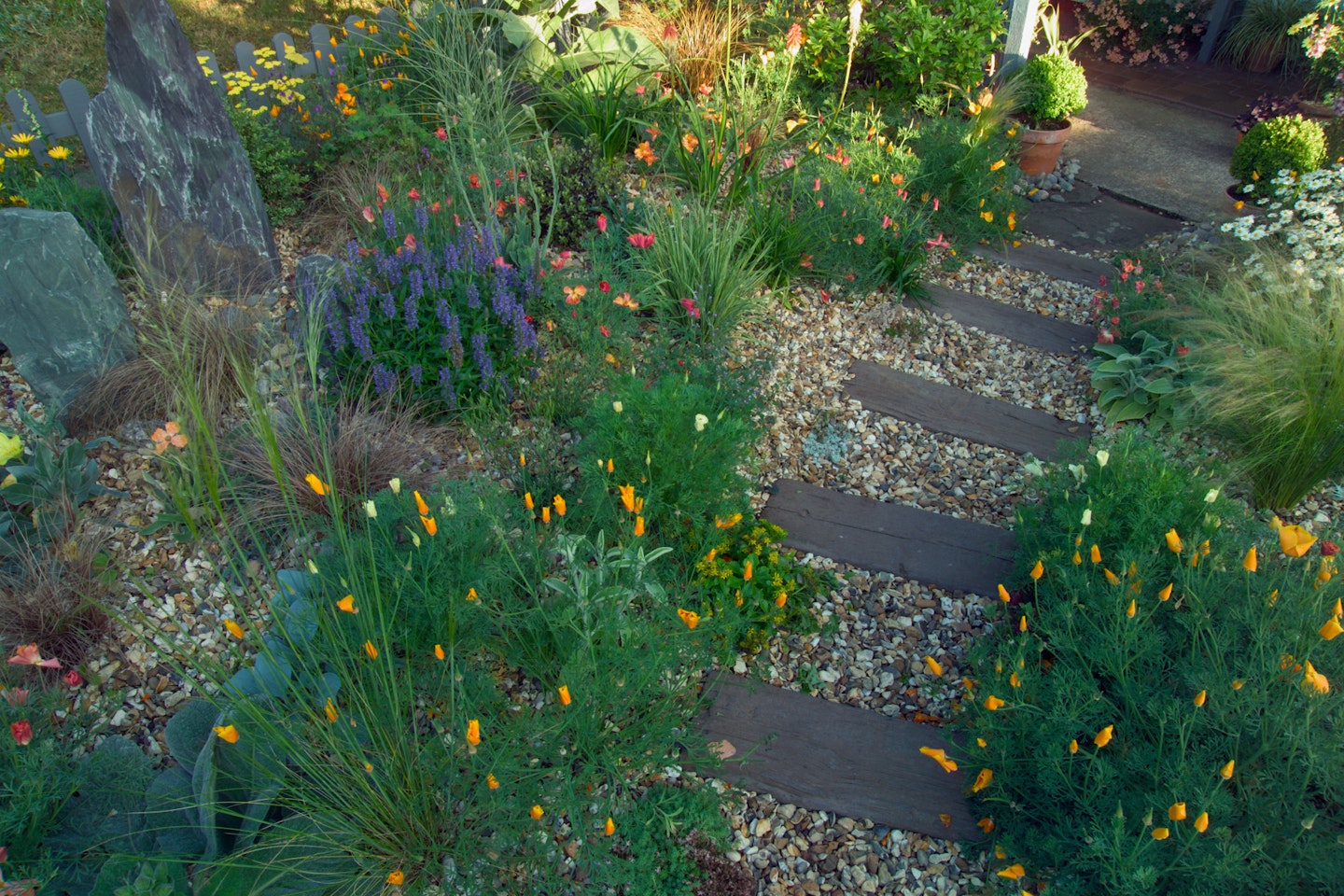 There's a variety of ways to make a simple path look pretty
