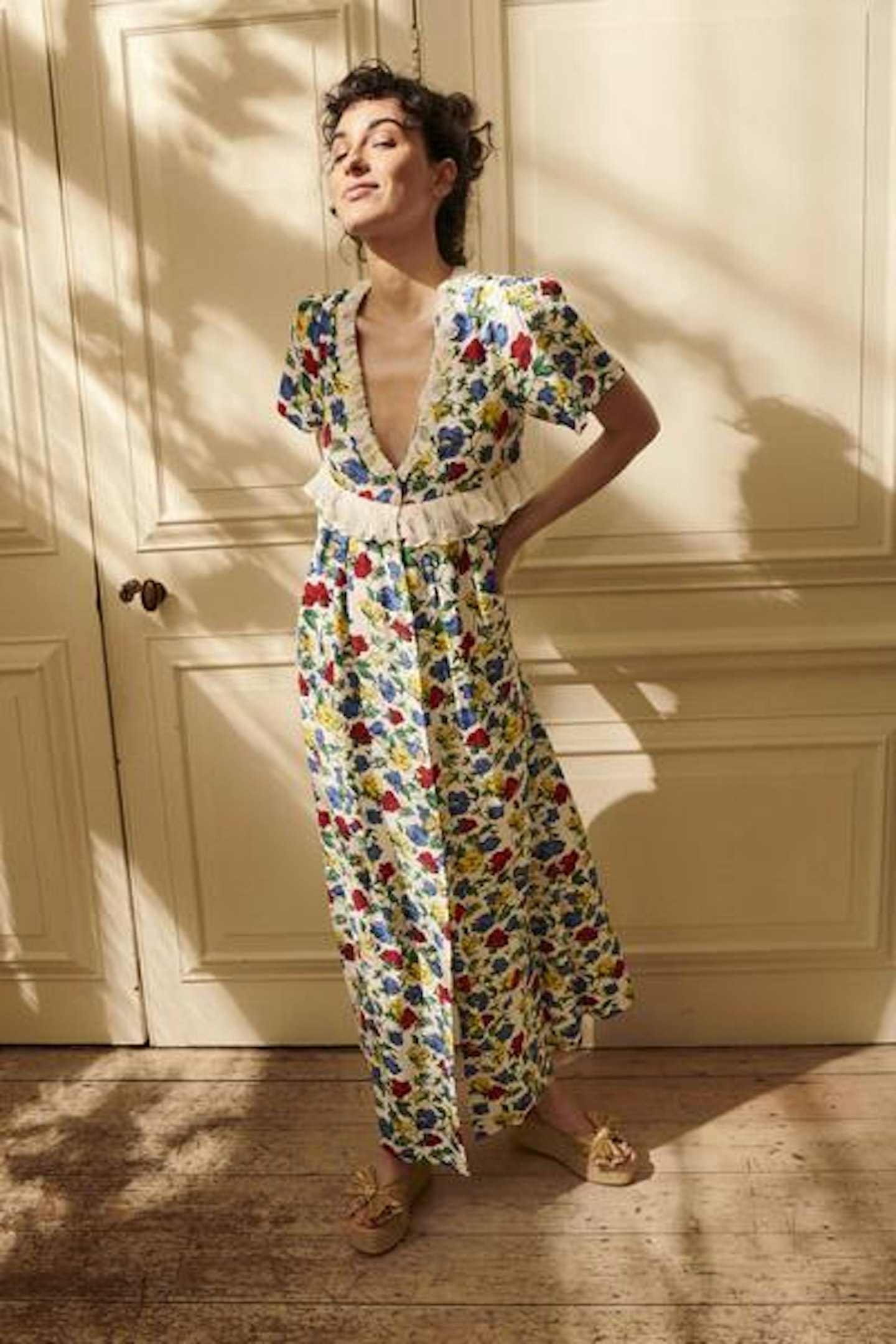 Yolke, Floral Valentina Dress, £220
