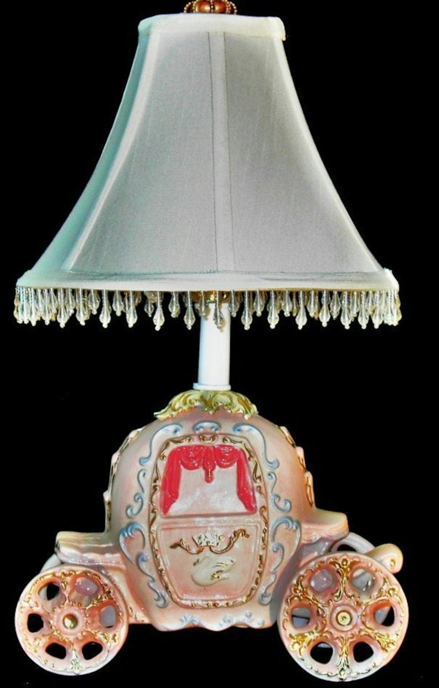 Cinderella Carriage Princess Lamp - Princess Decor