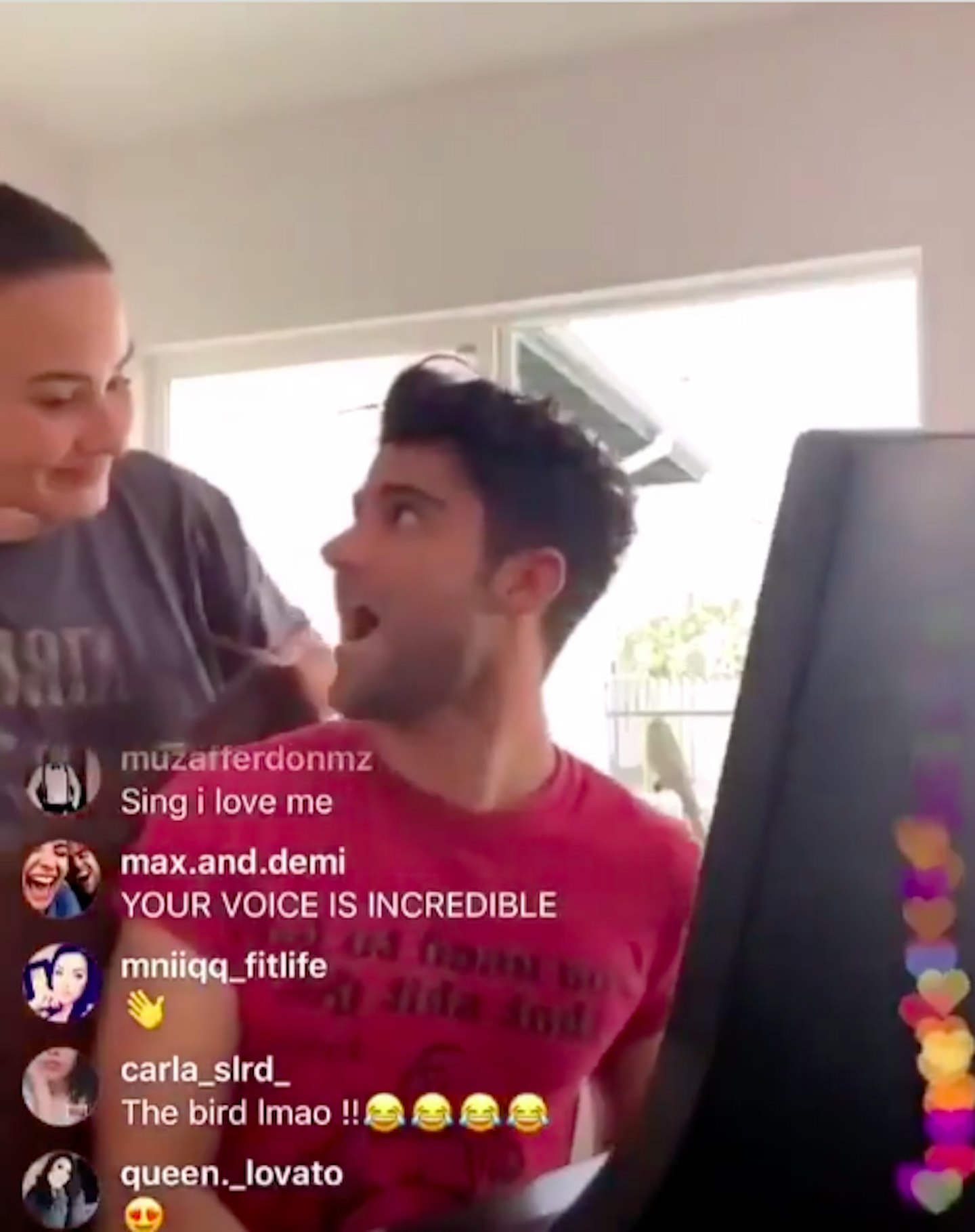Demi Lovato and Max Ehrich