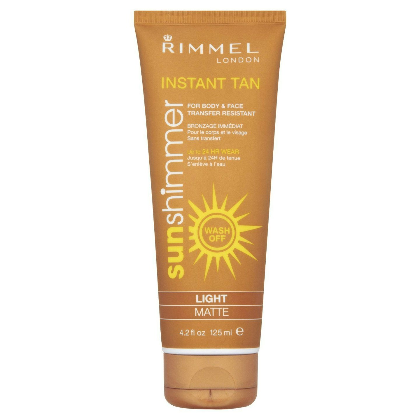 Rimmel Sunshimmer Water Resistant Wash Off Instant Tan, £6.99