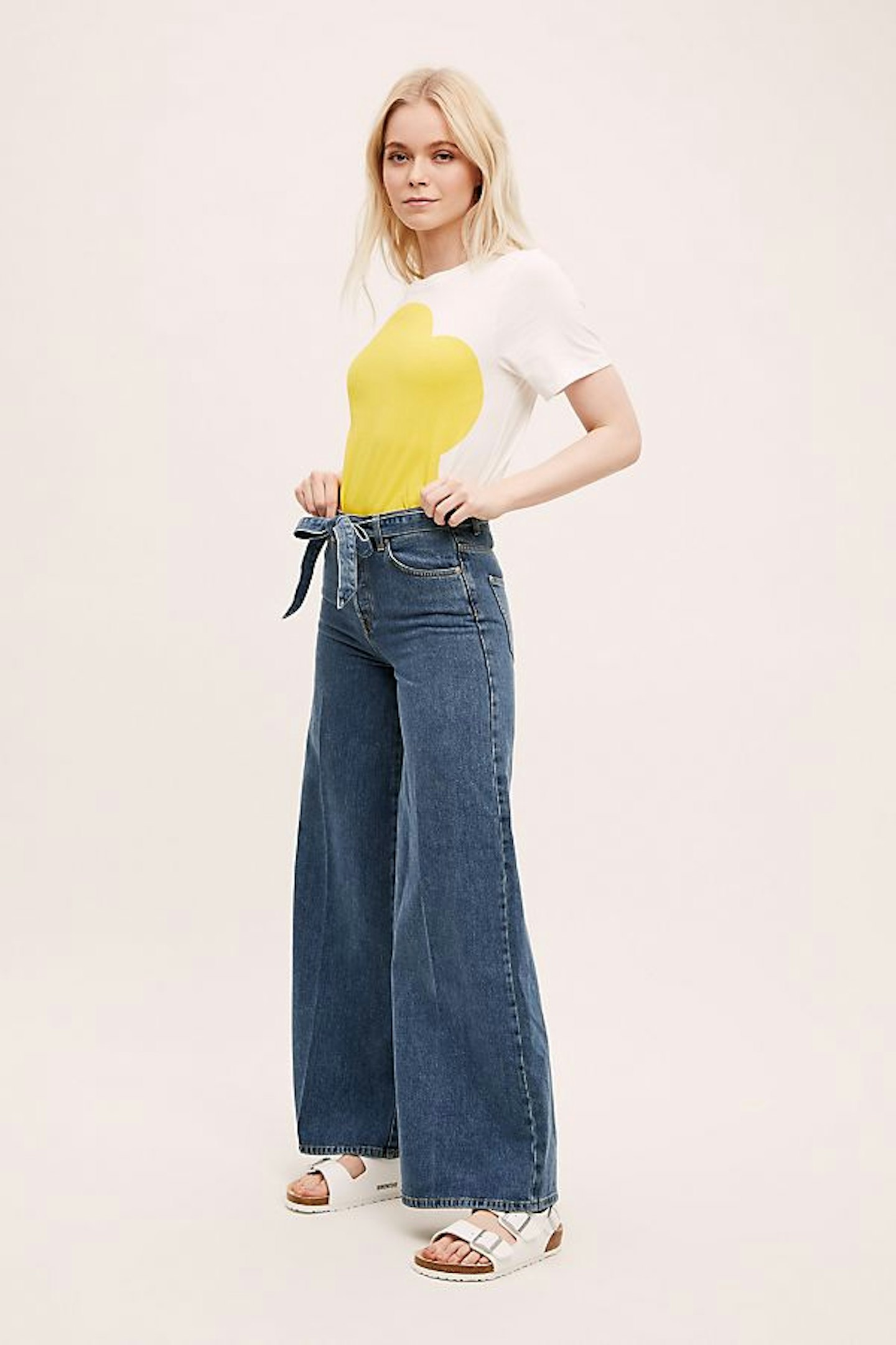 Selected Femme, High-Rise Wide Leg Jeans, £85