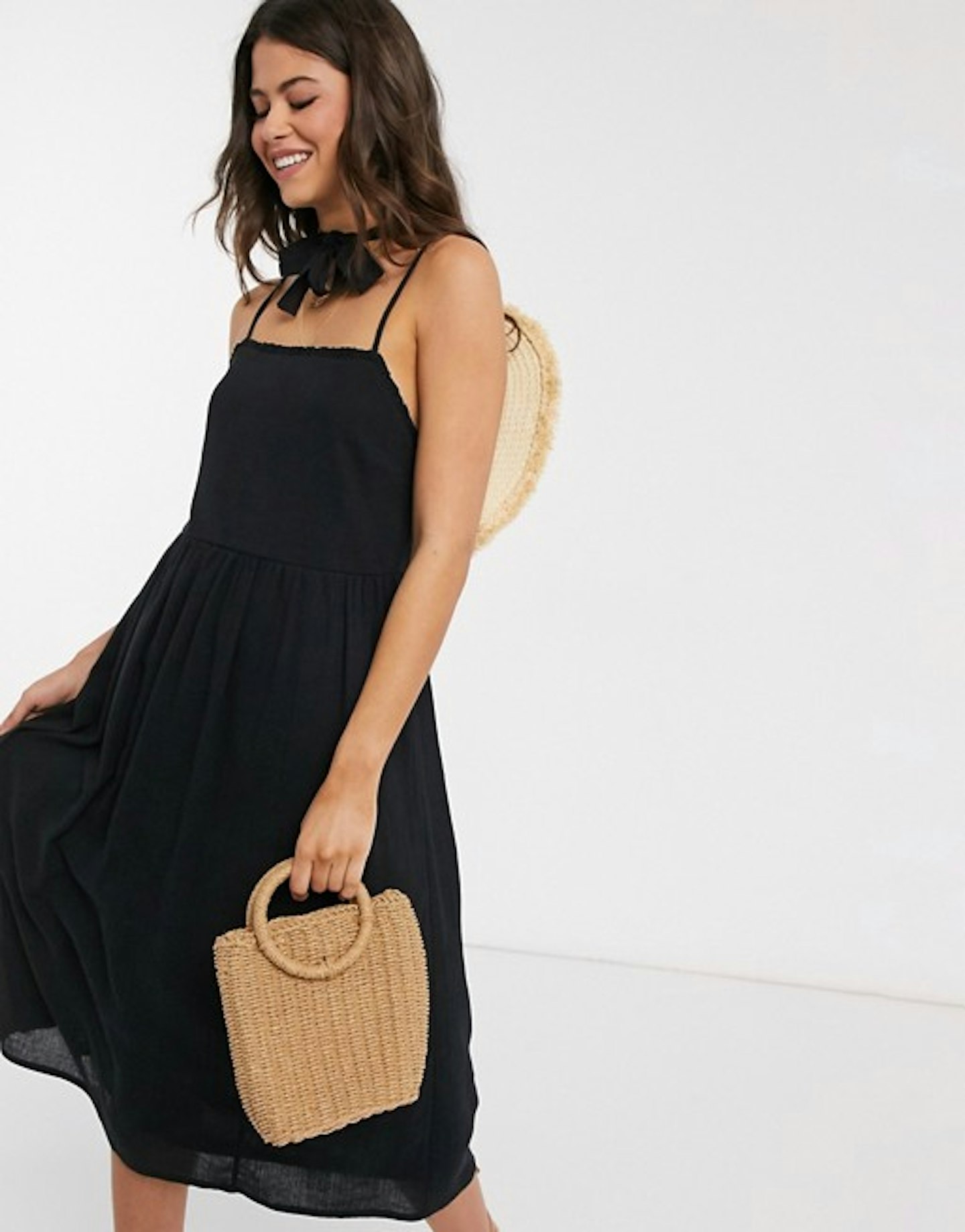 ASOS, Black Sundress