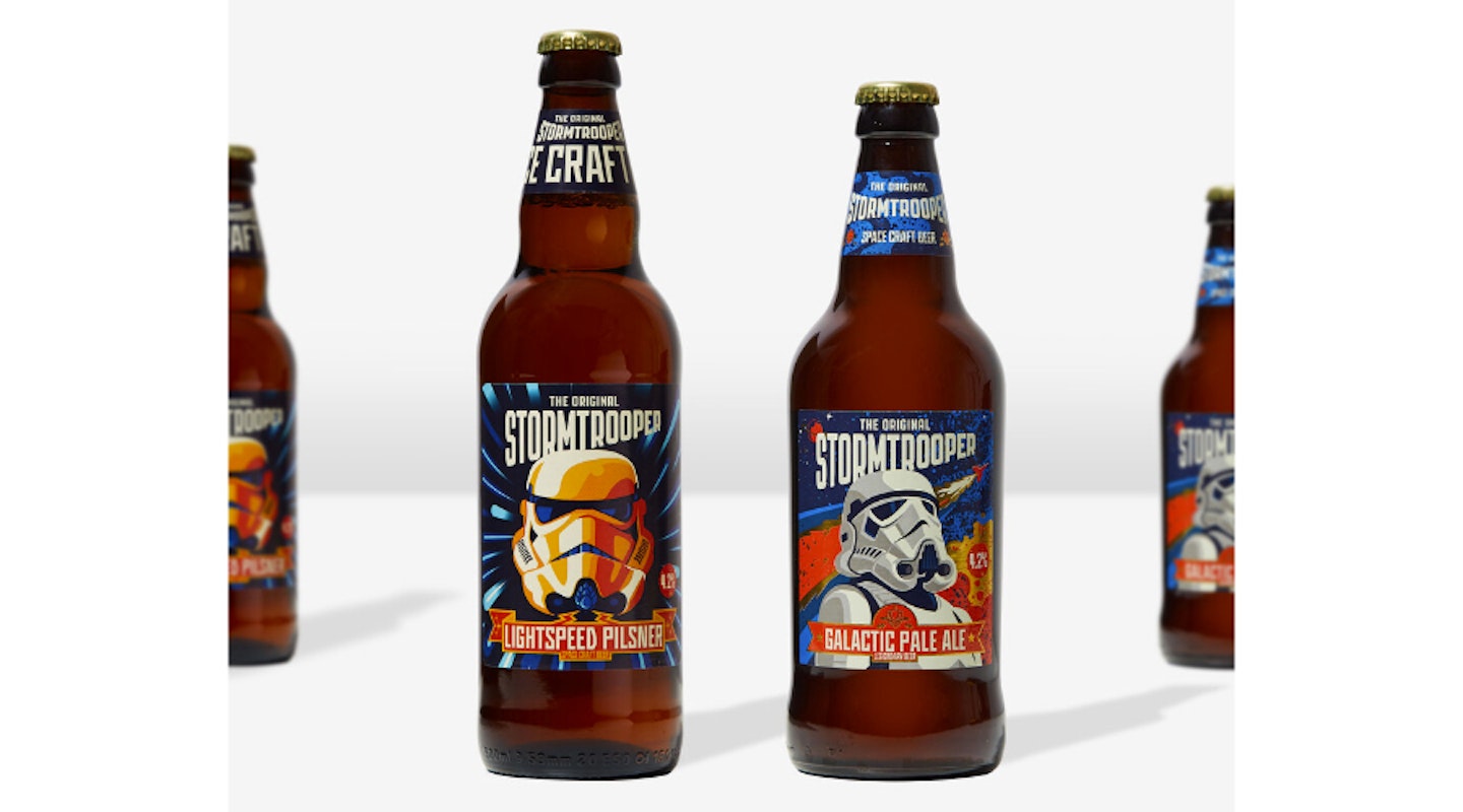 Original Stormtrooper Beer, £27.99 (8-pack)