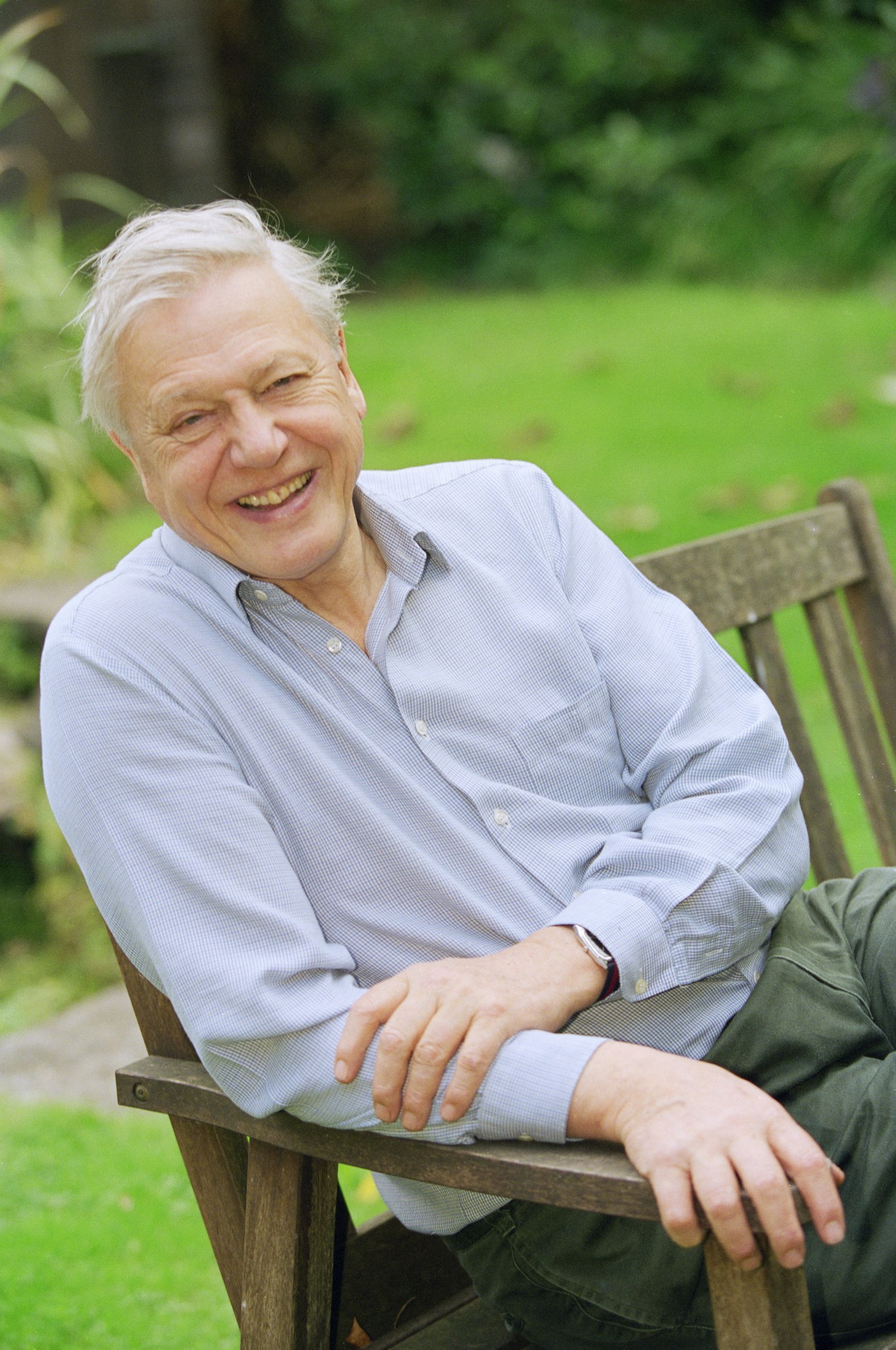 David Attenborough in 1998
