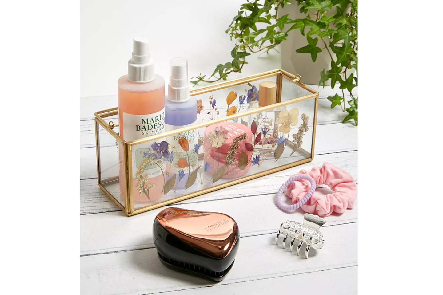 Pressed Flower Long Storage Box