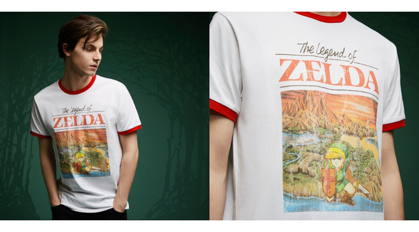 Legend Of Zelda Retro Box Art T-Shirt, £16.99