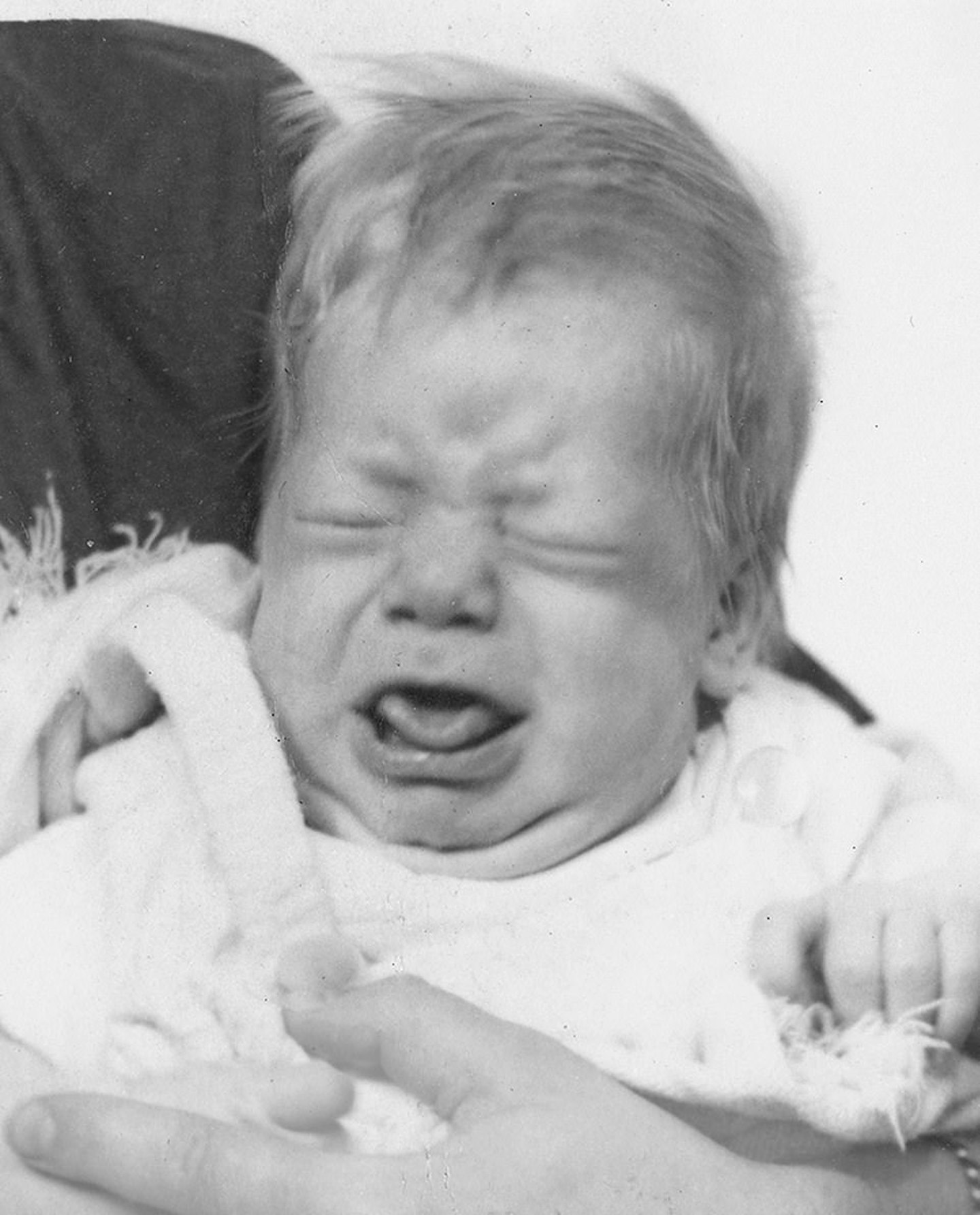 Boris Johnson as a baby