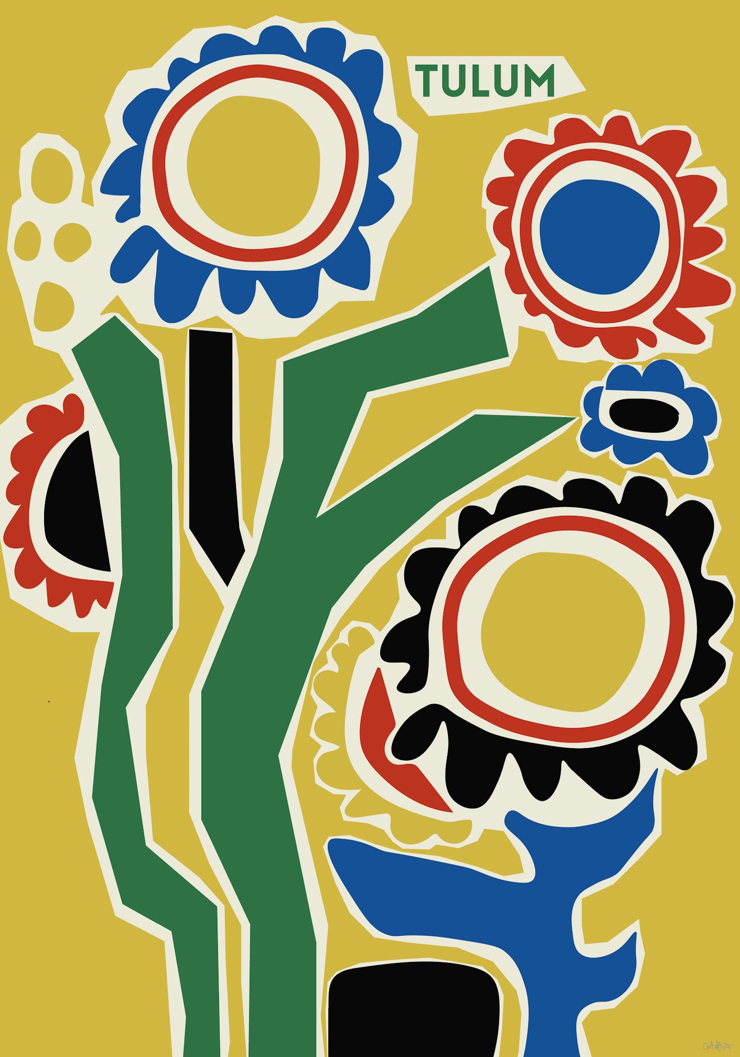 astrid wilson tulum print wall art