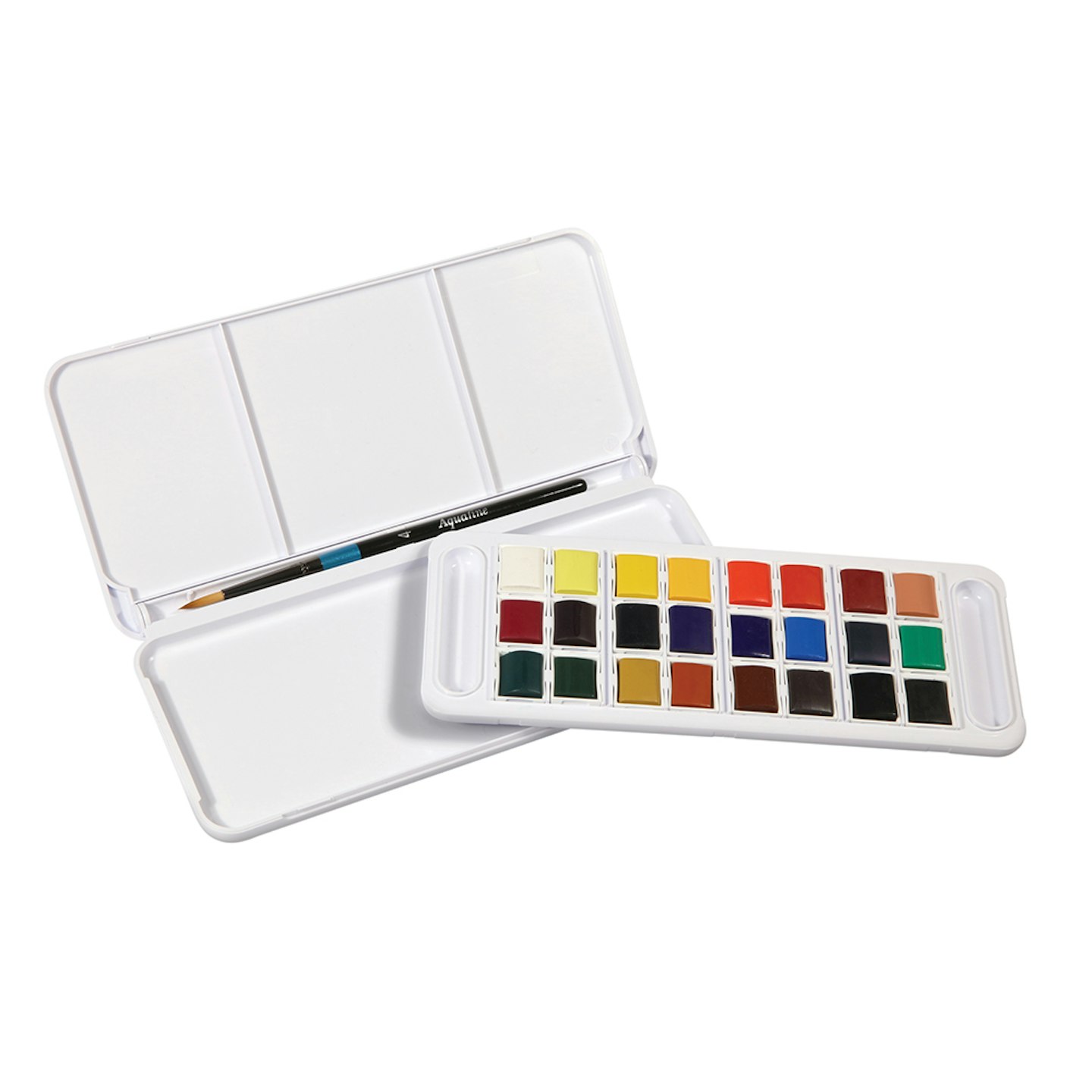 Daler Rowney Aquafine Watercolour Paint 24 Half Pan Set, £34.95