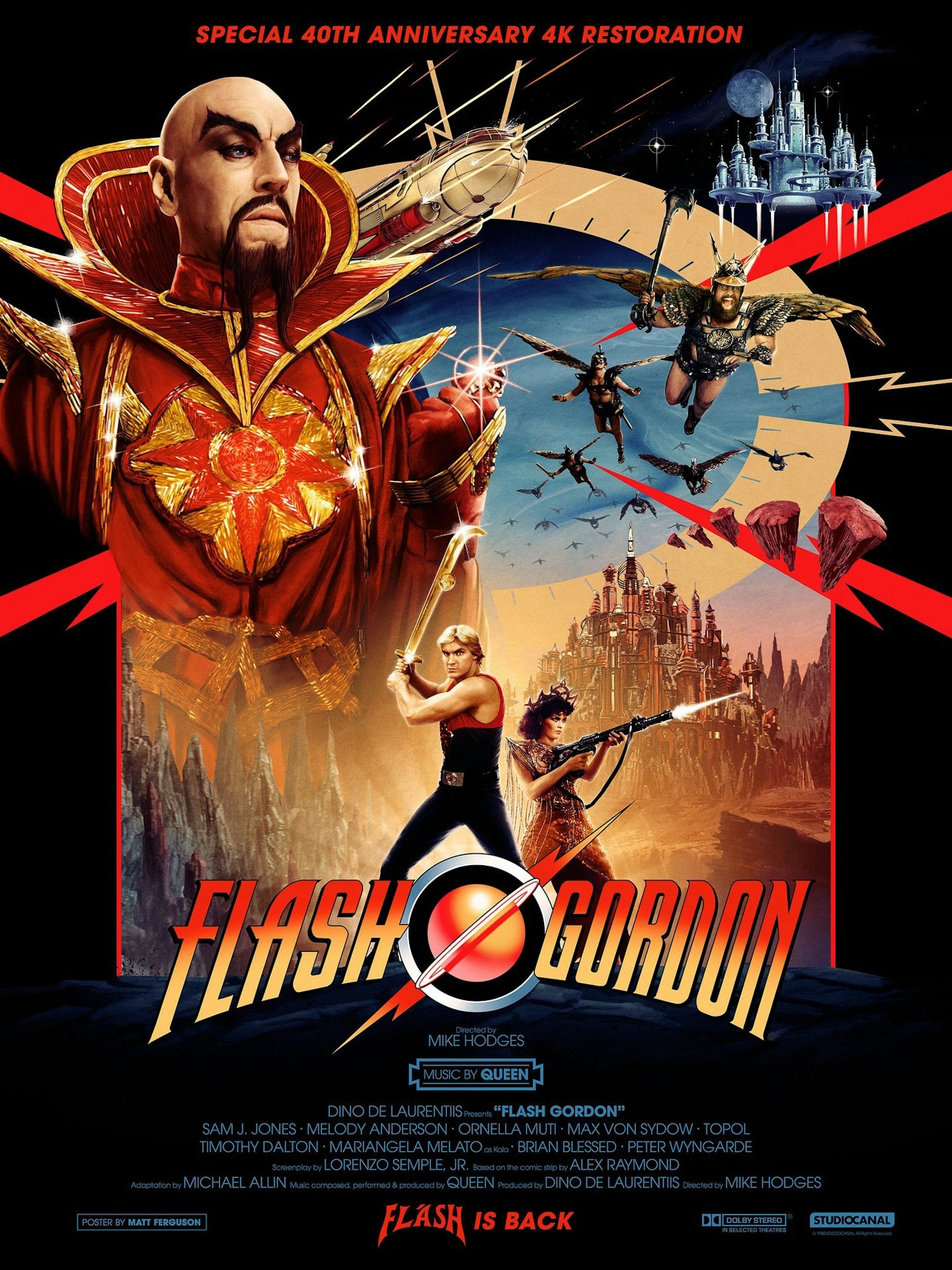Flash Gordon – 40th Anniversary Poster