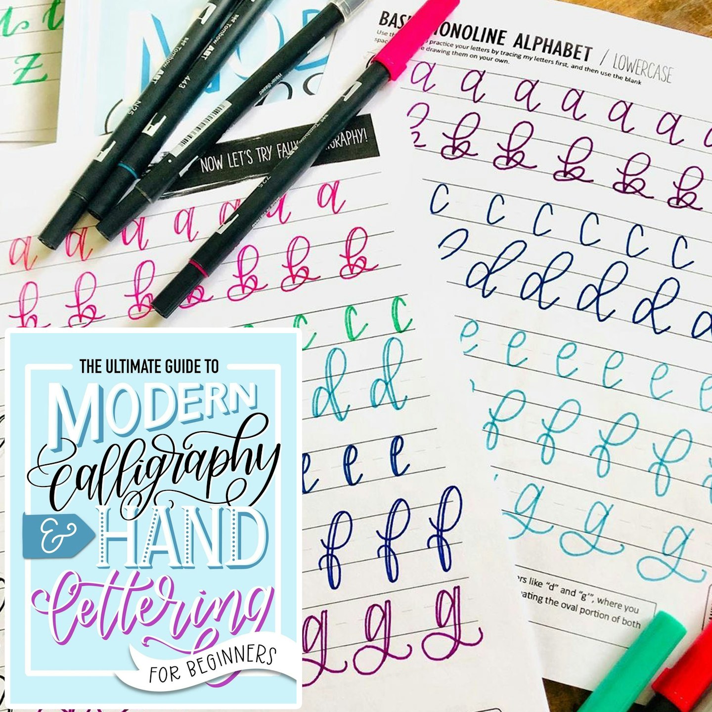 Modern Calligraphy and Hand Lettering Guide