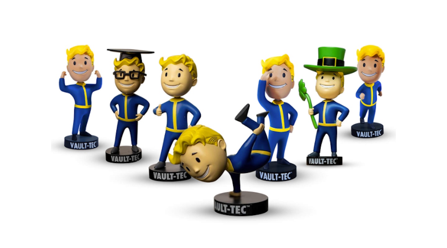 Fallout Vault Boy S.P.E.C.I.A.L. Bobblehead - Complete Set Of 7 Mini Figures, £34.99