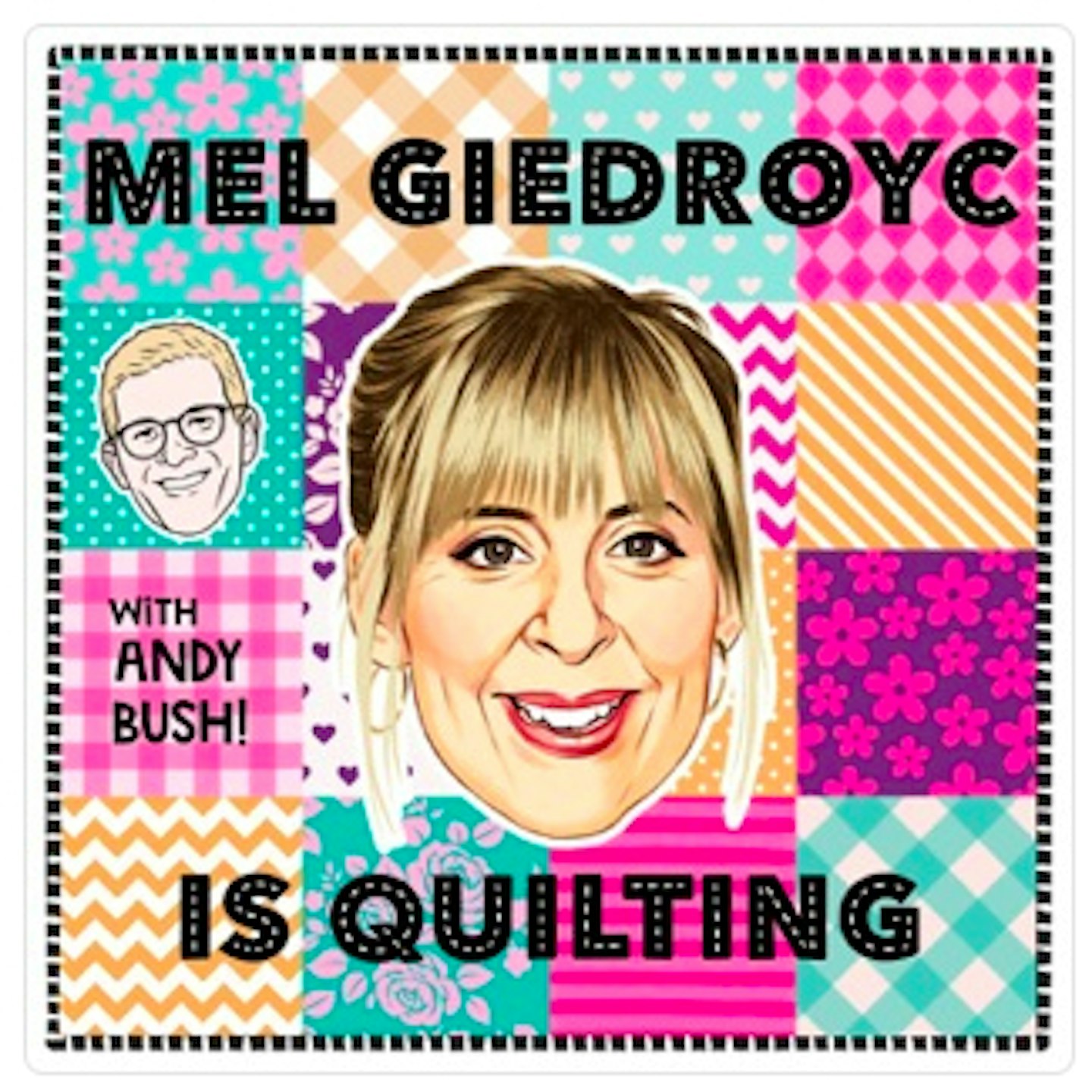 Mel Giedroyc is Quilting