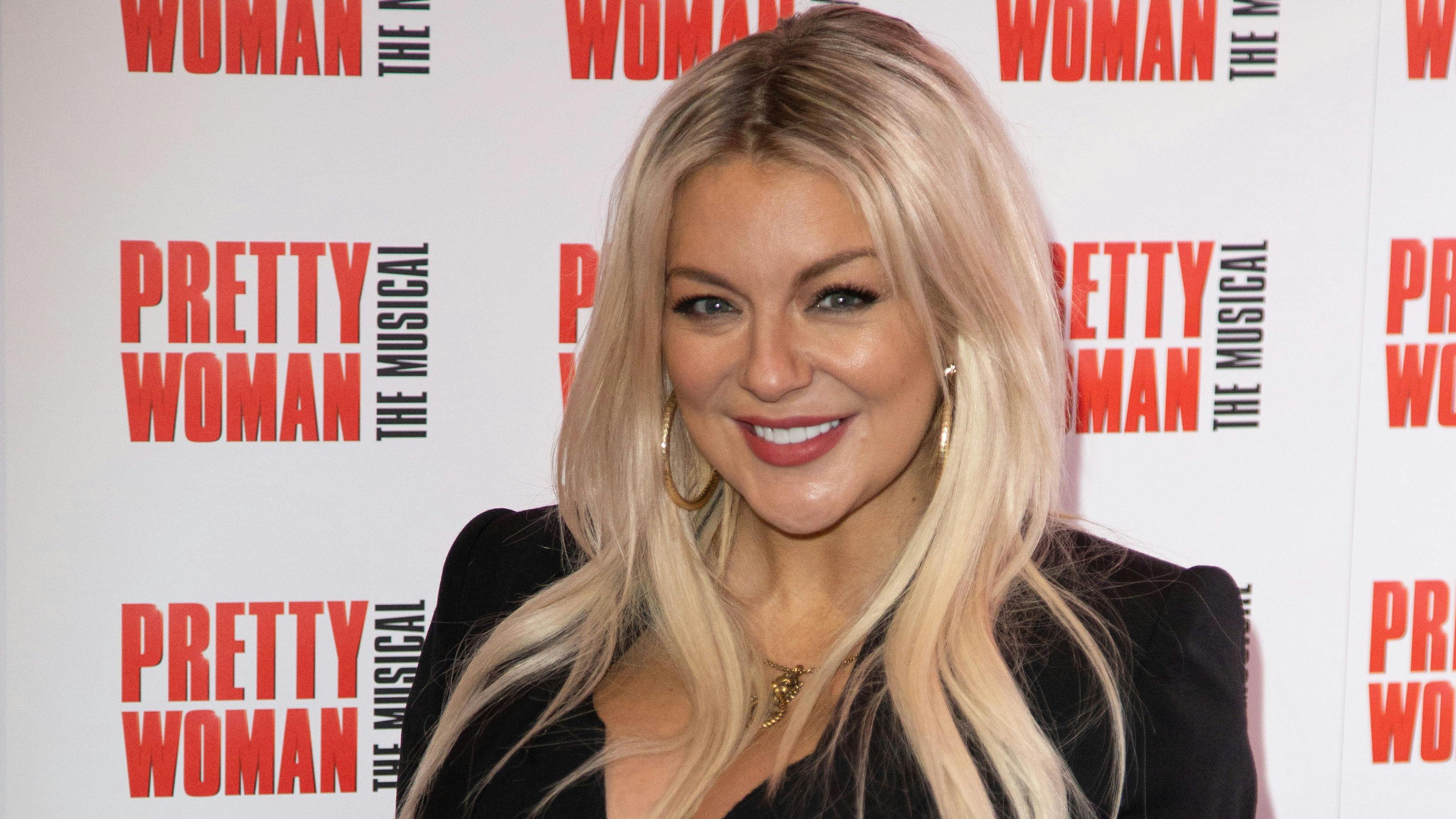 Sheridan Smith gives birth and shares first photo of her baby boy