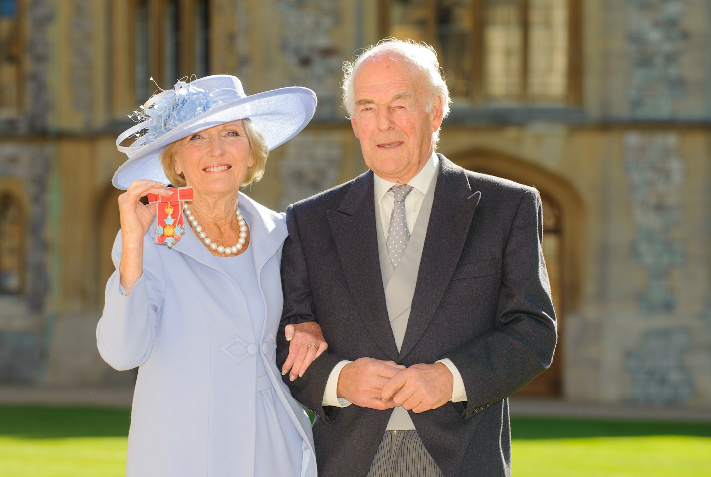 Mary Berry and Paul Hunnings