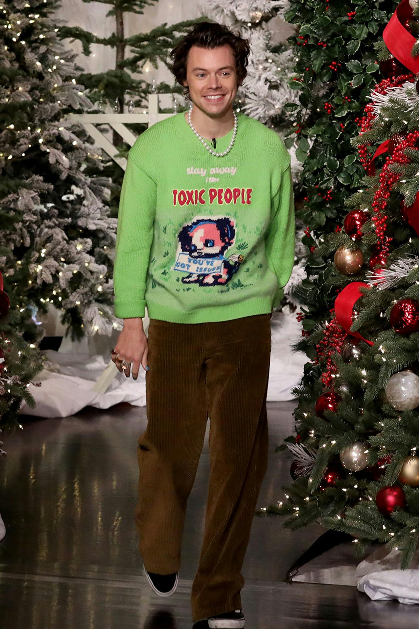 Harry styles clearance christmas jumper