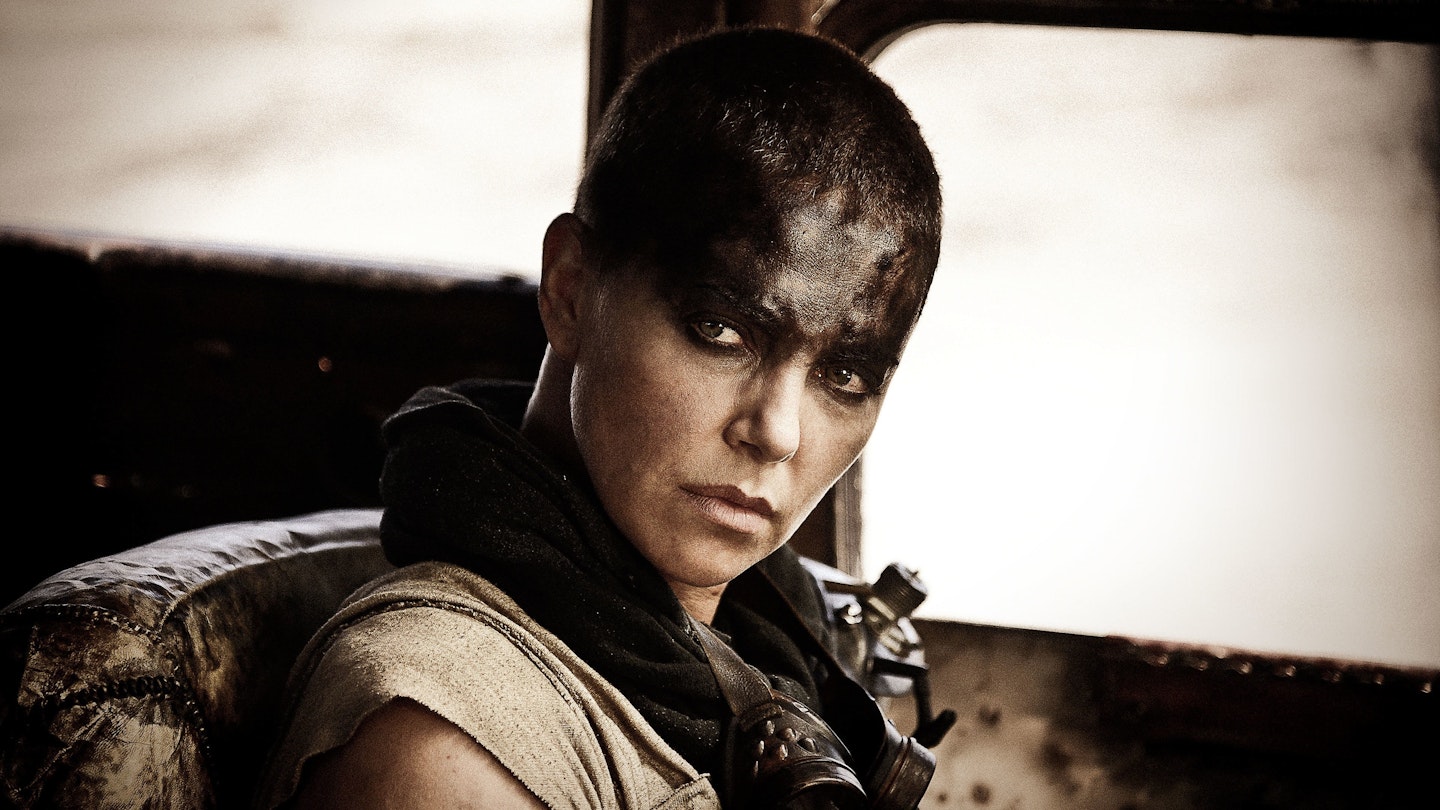 Charlize Theron in Mad Max: fury road