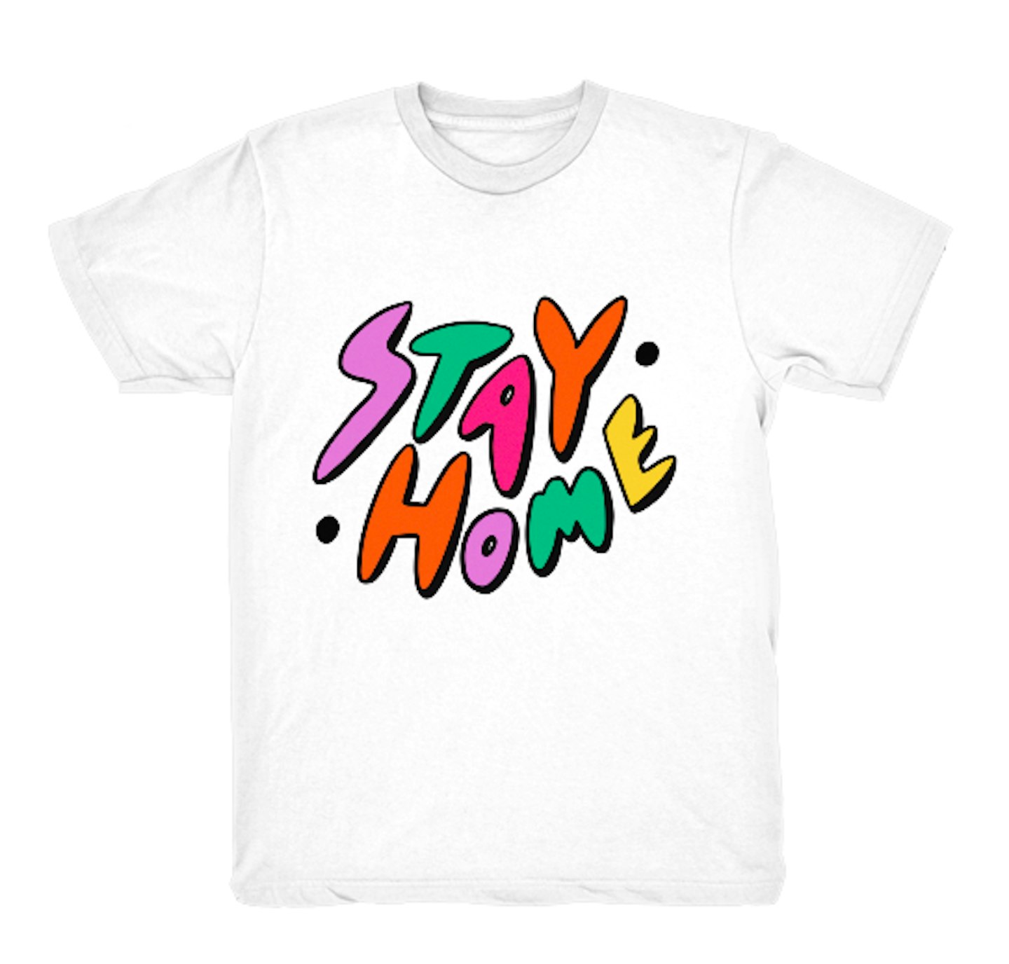 Print Social, SOPHIE ROSE BRAMPTON, STAY HOME TEE, £17