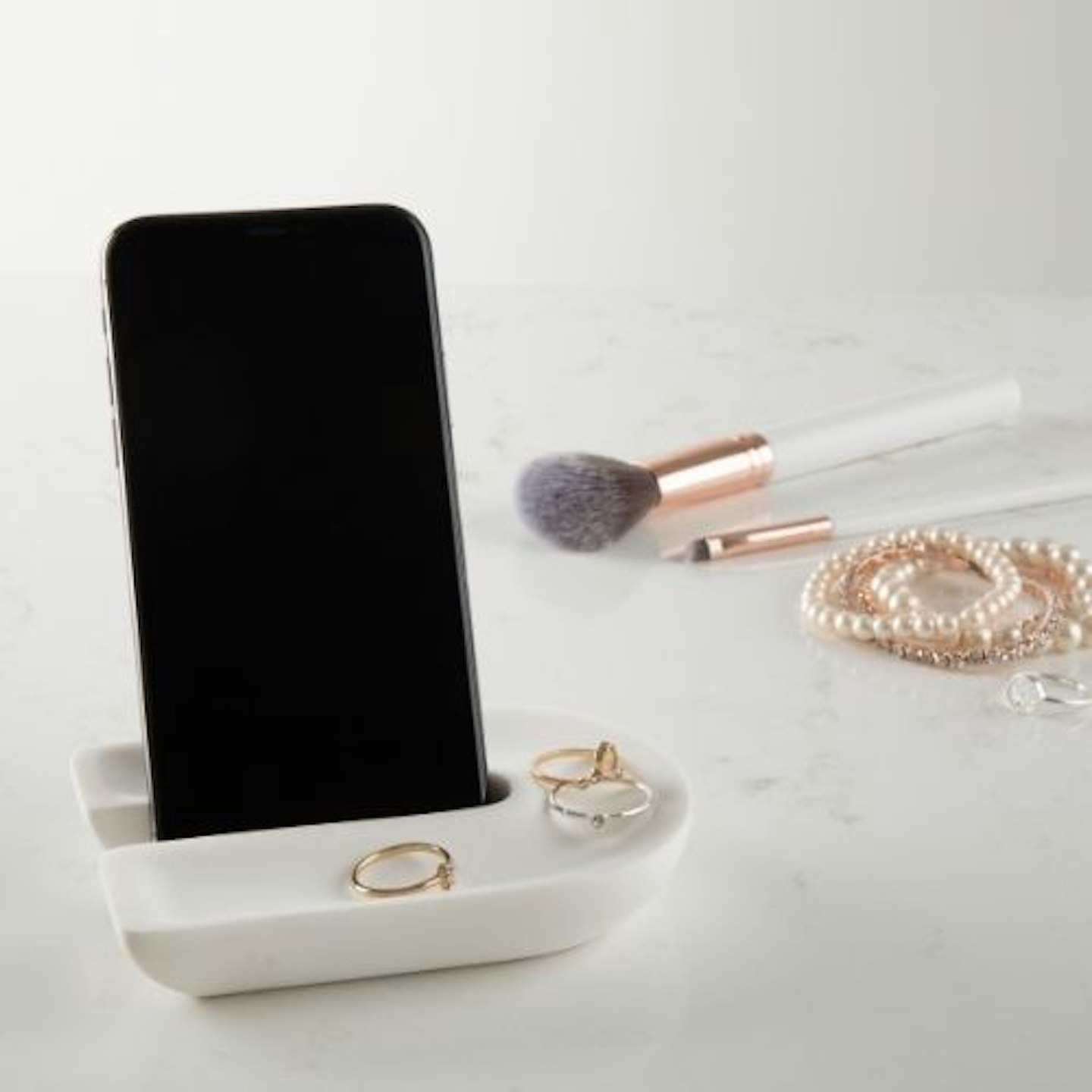 Phone Stand And Trinket Tray