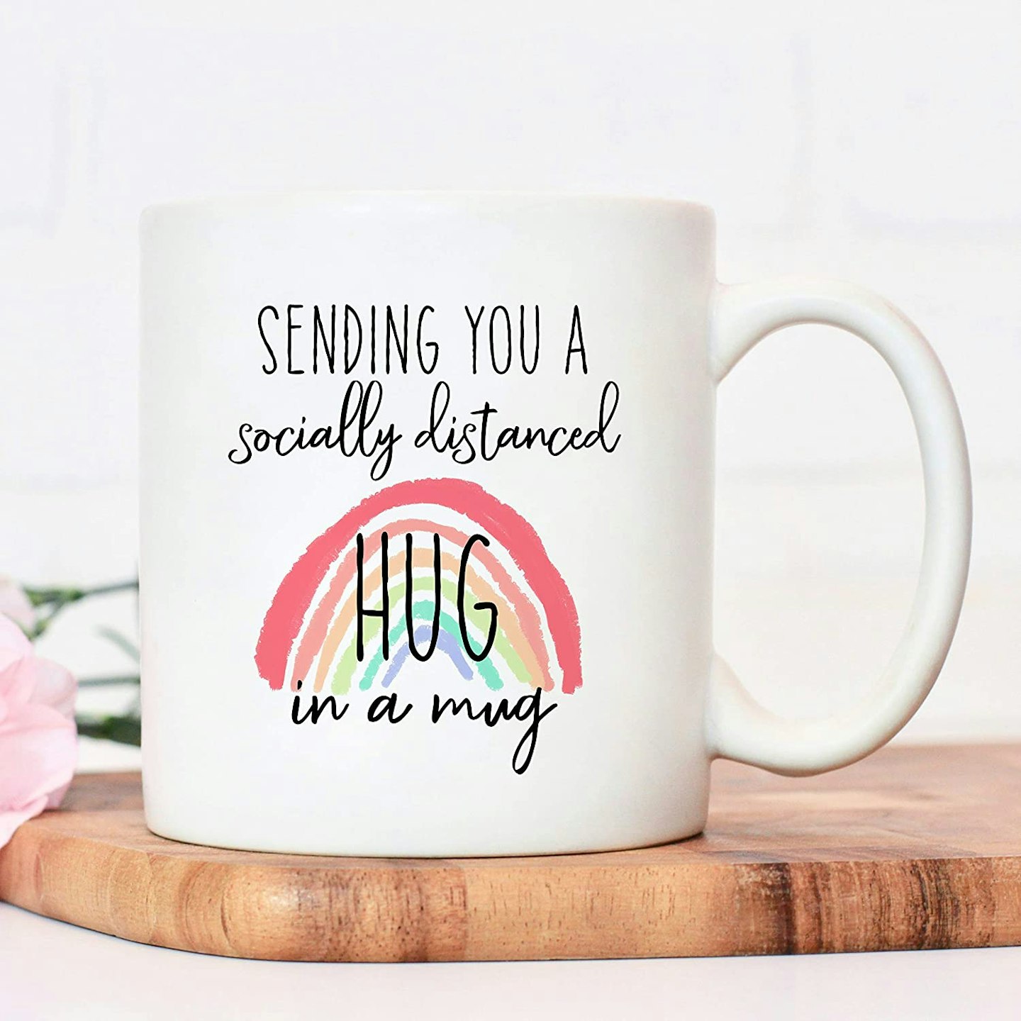 Socially Distanced Hug in Mug