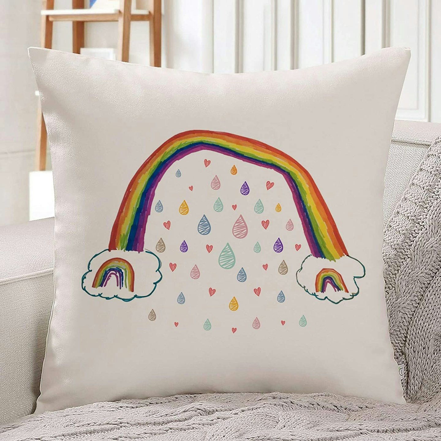 Rainbow Cushion Cover