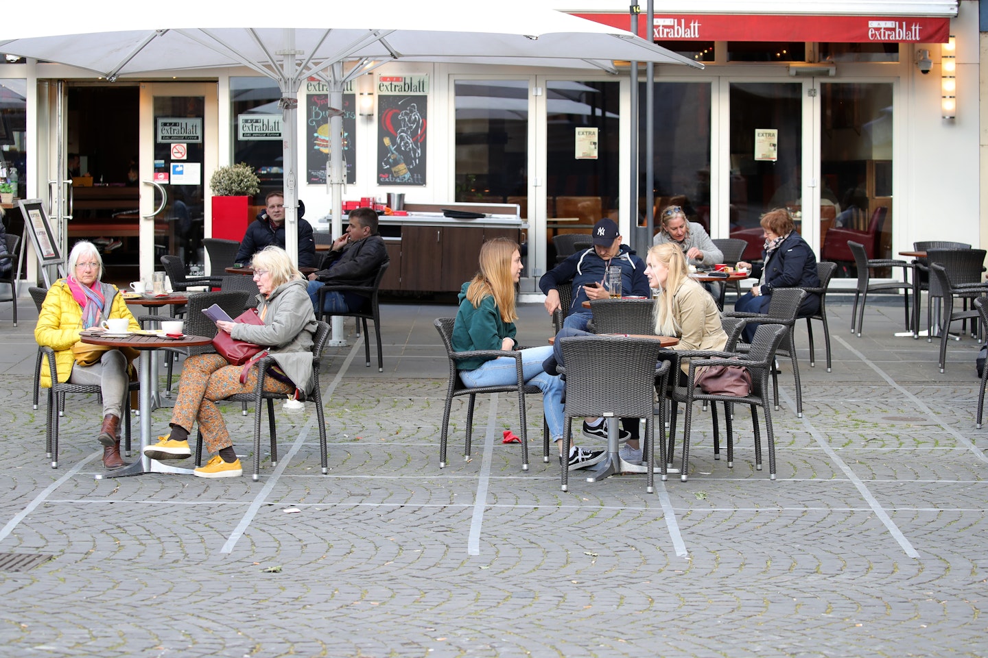 Weird Social Distancing