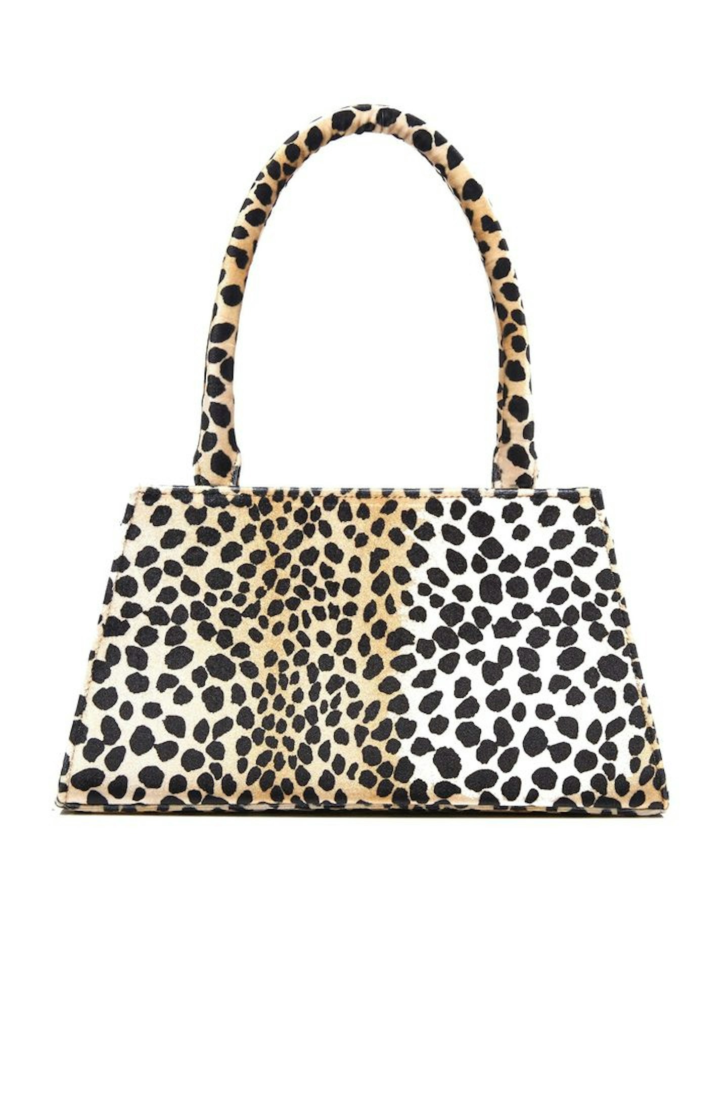 DORA - LEOPARD Mini Trapeze Tote £205