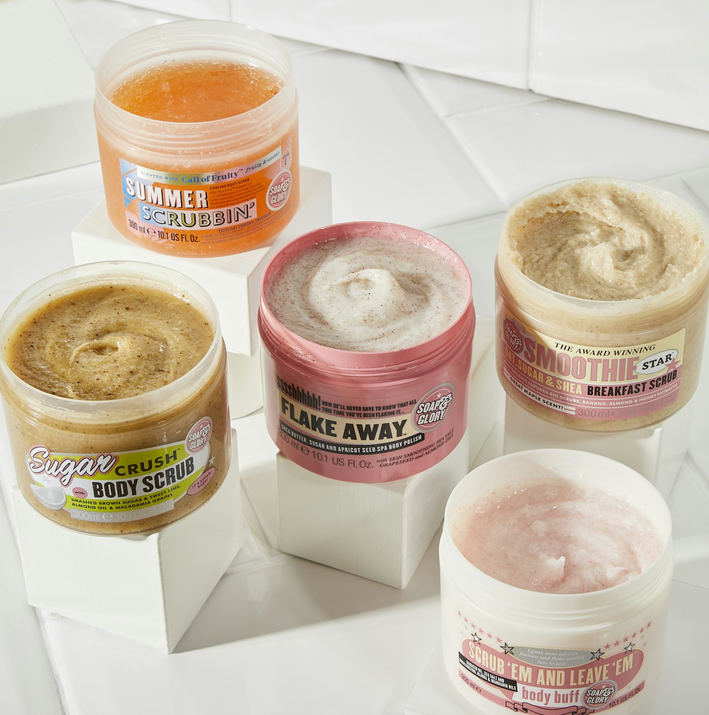 Soap and Glory Summer Scrubbin' Body Scrub, £8