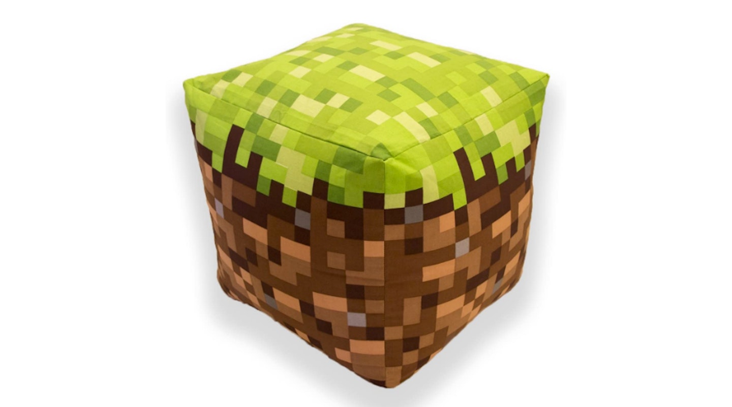 Minecraft Build Cube Bean Bag