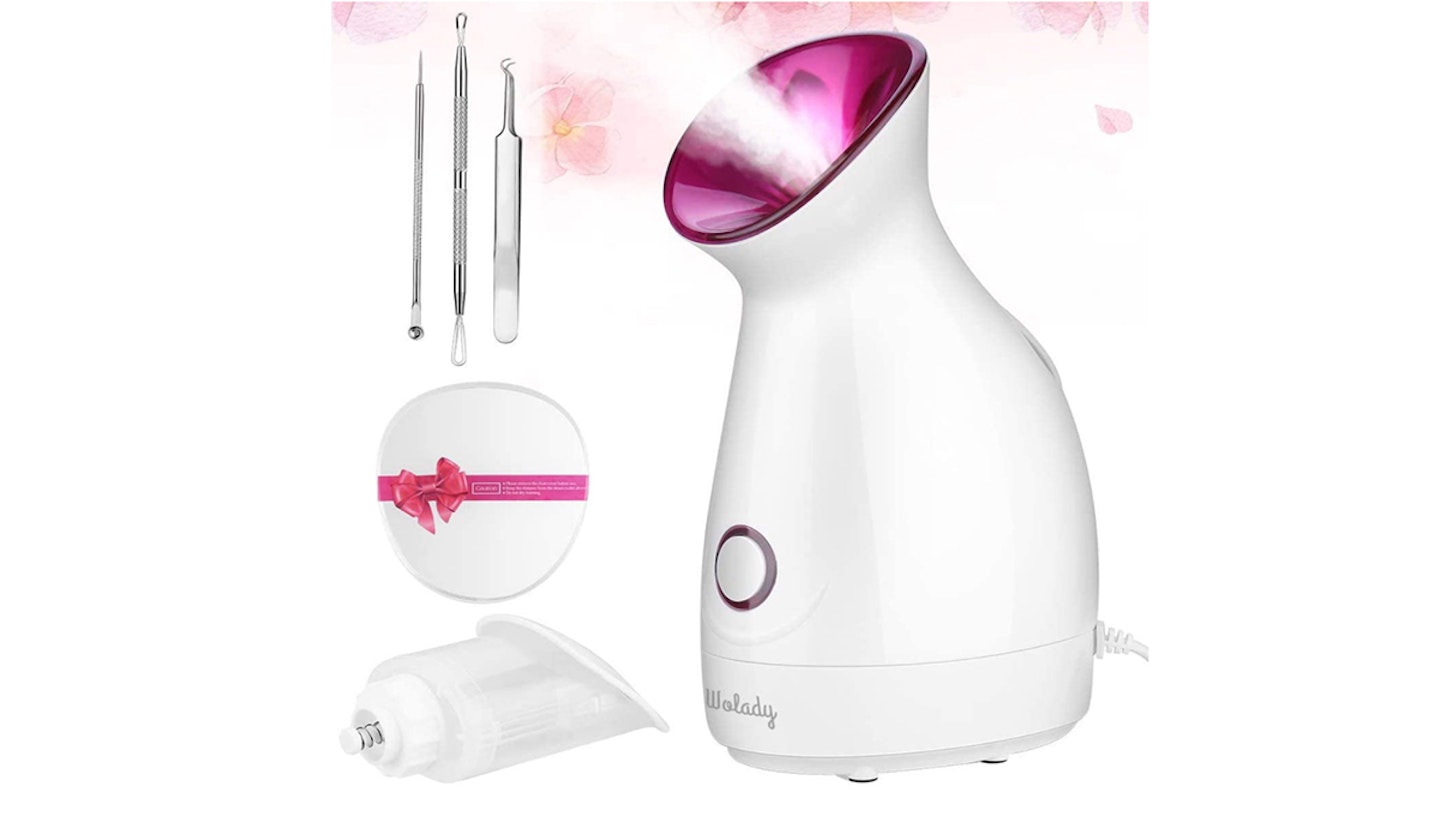 Wolady Nano Ionic Face Steamer for Pores with UV Light