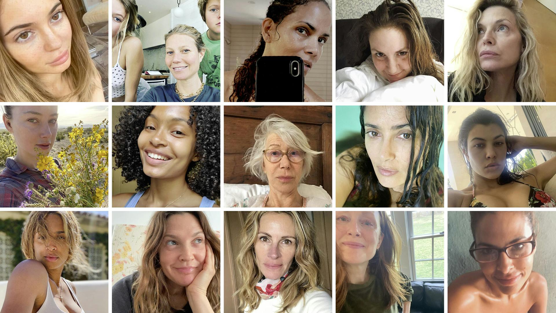 The Make-Up Free Celebrity Selfies Inspiring Us To Not Wear Make-Up