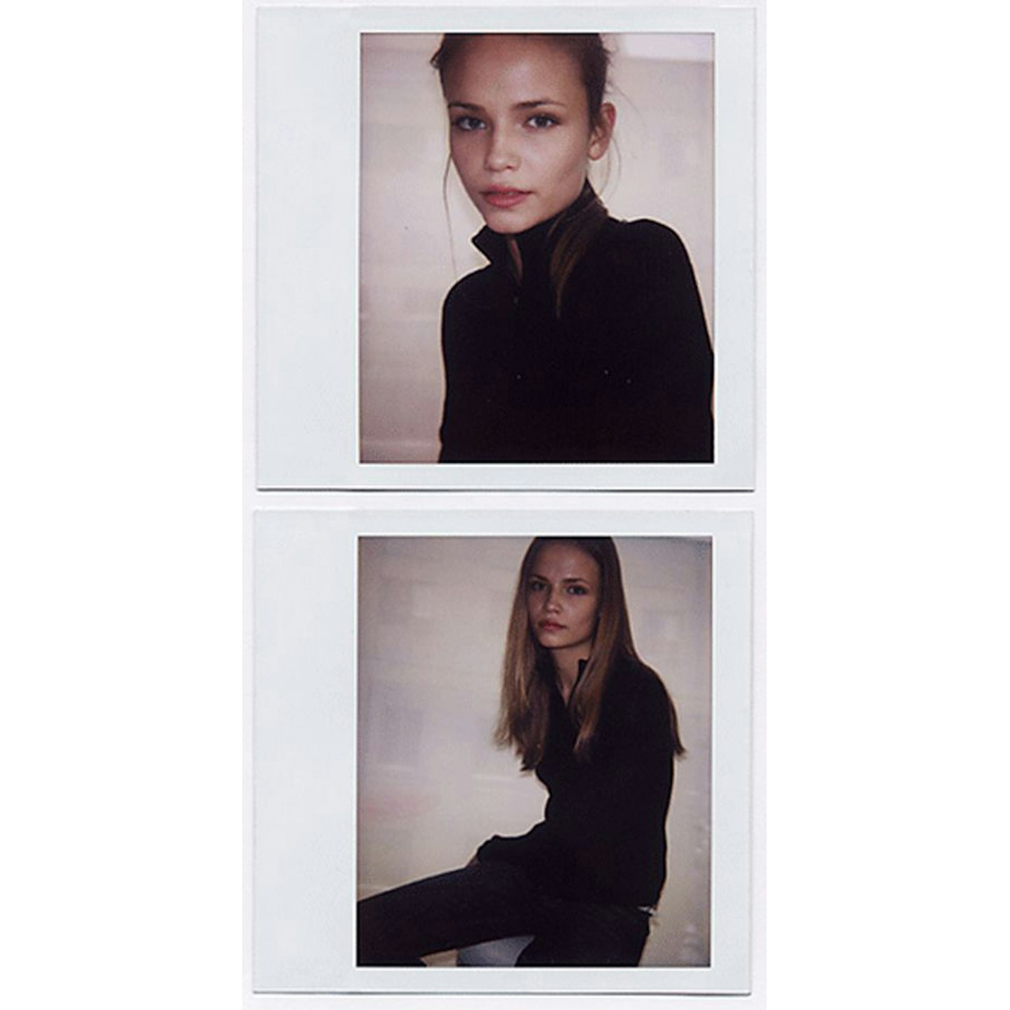 Natasha Poly Model Test shots polaroids digitals