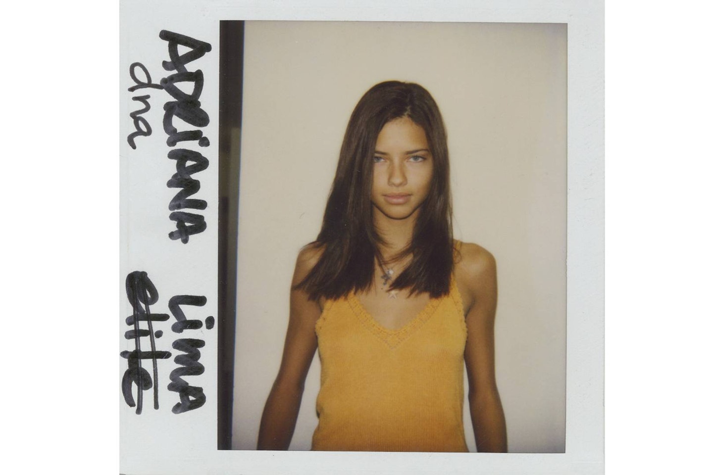 Adriana Lima Model Test shots polaroids digitals