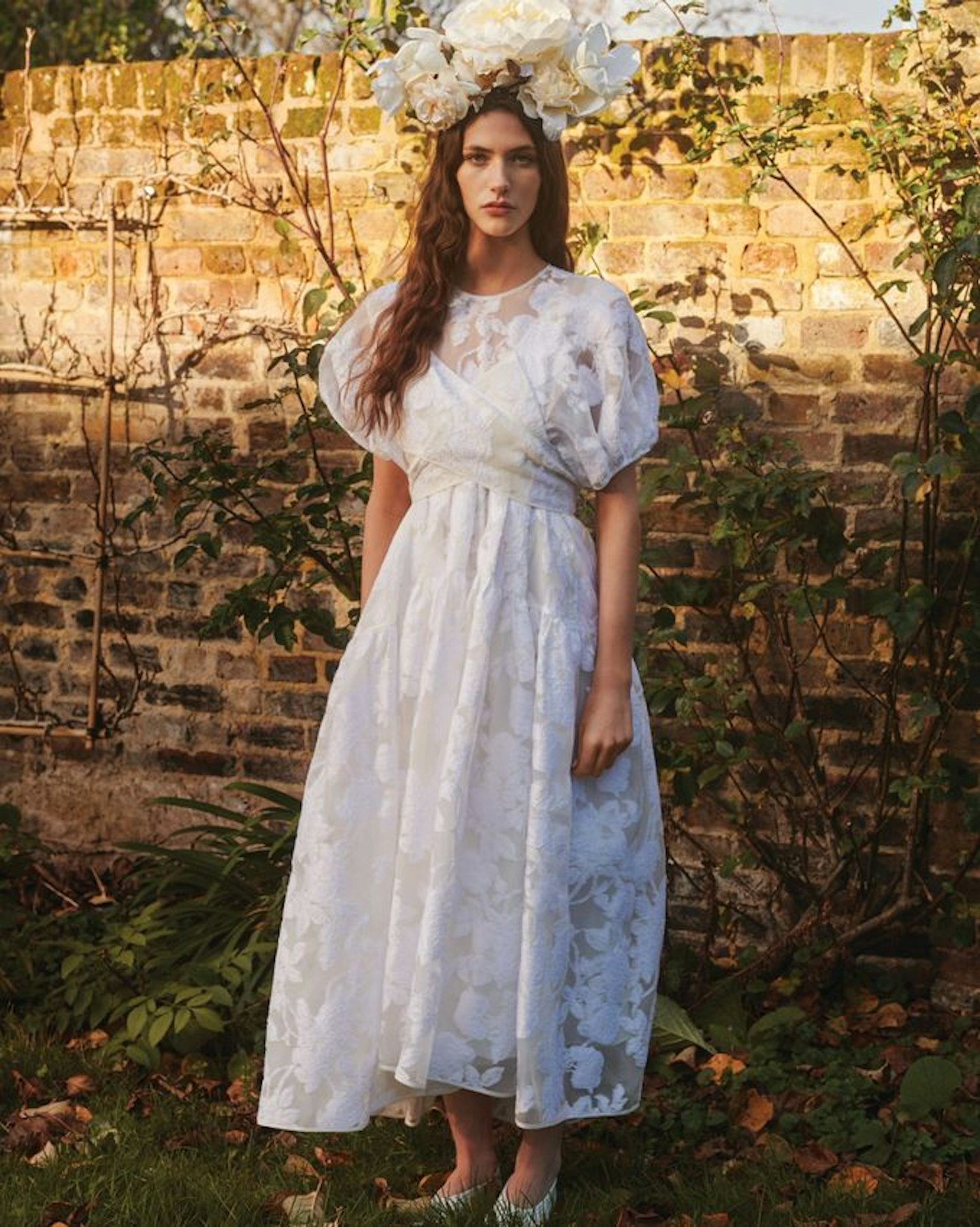 Matchesfashion Cecilie Bahnsen wedding dress 