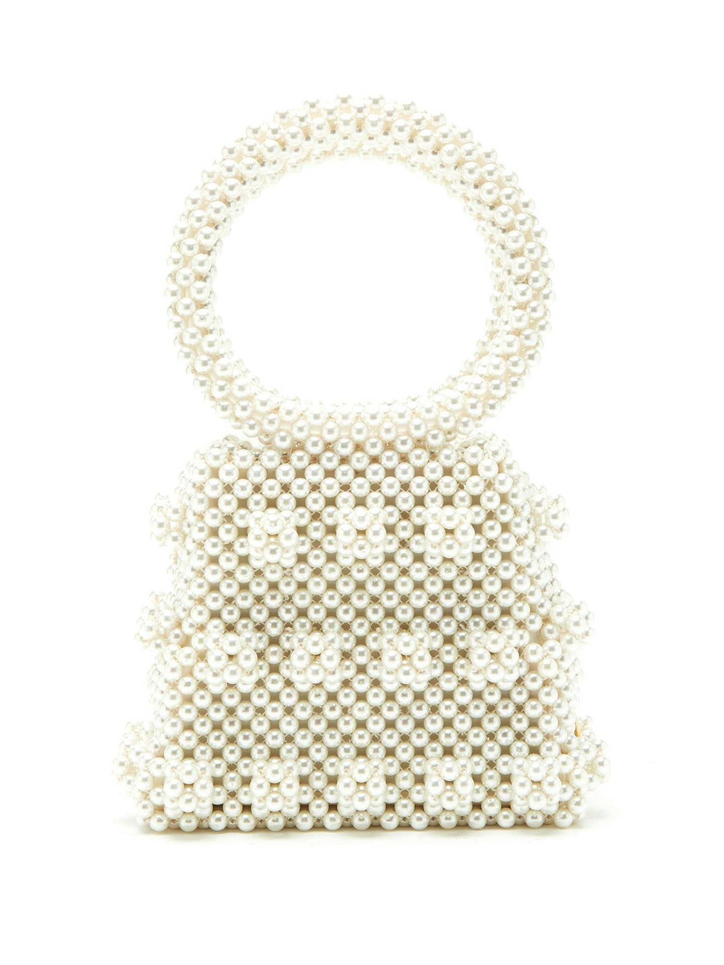Shrimps, Faux Pearl Embellished Bag, £495