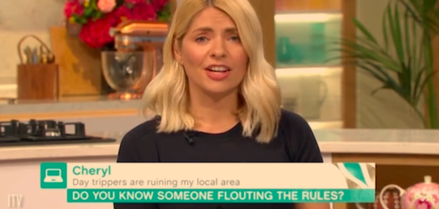 Holly Willoughby This morning