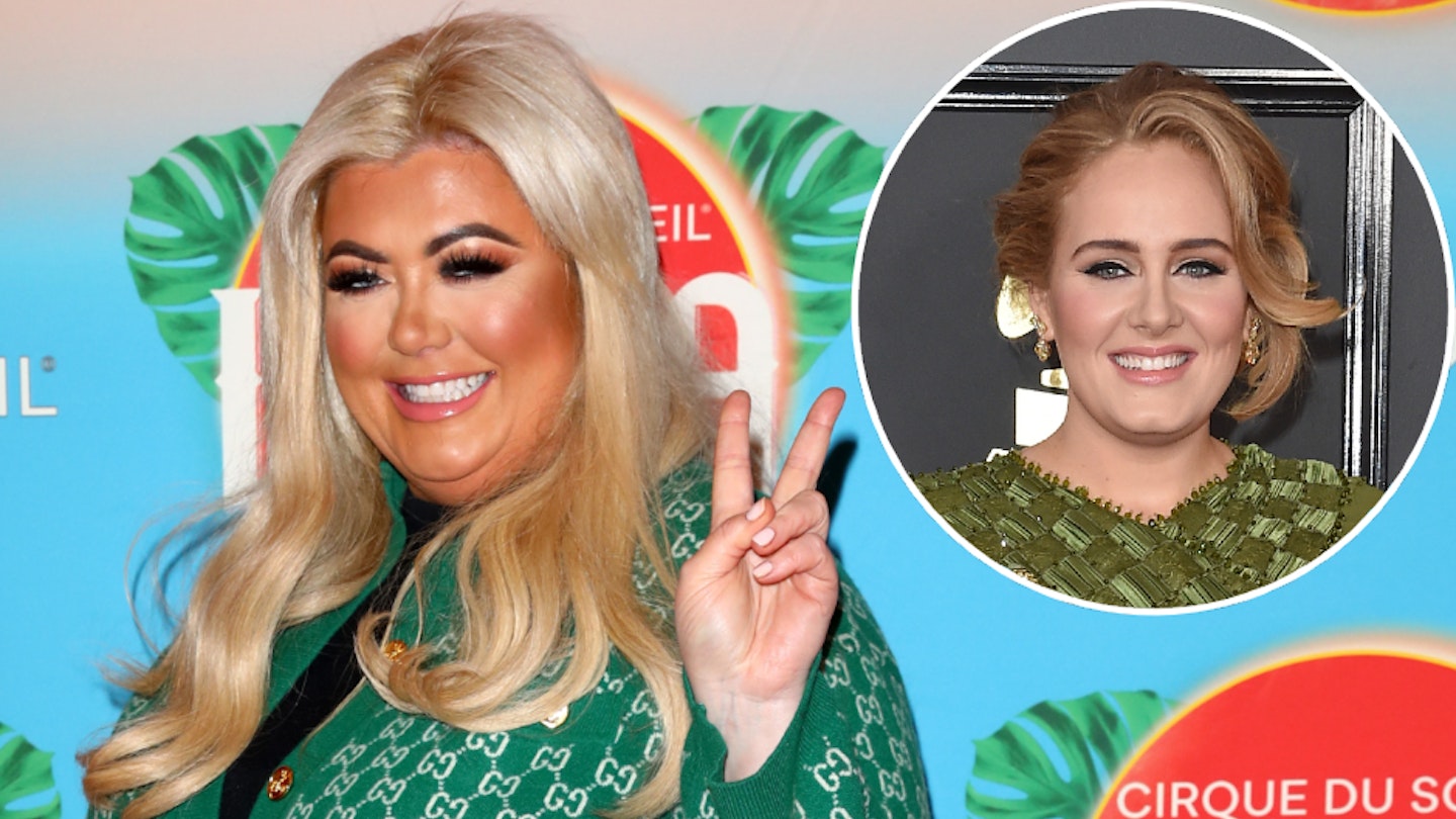 Gemma Collins and Adele