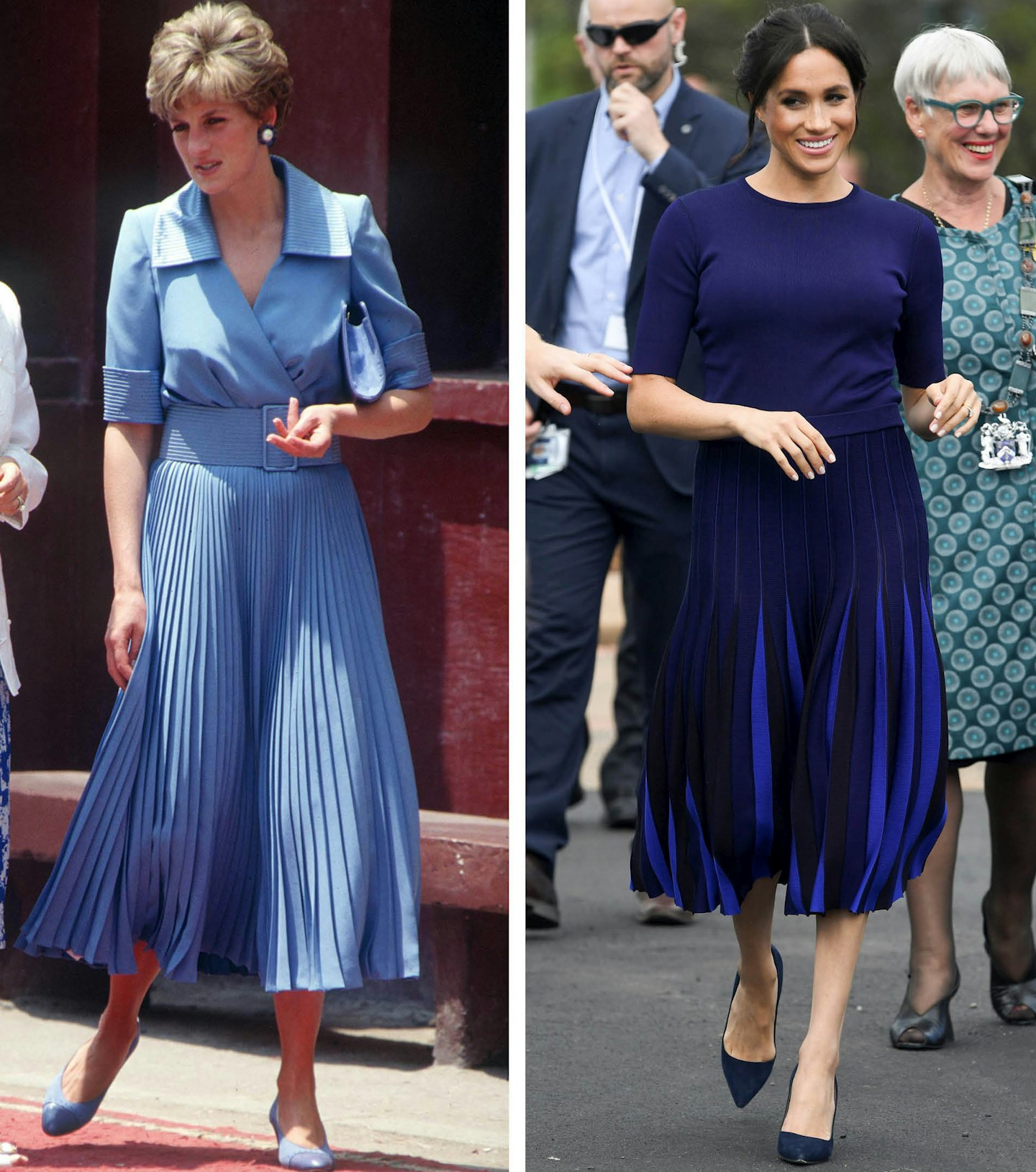 All The Times Meghan Markle Dressed Like Princess Diana