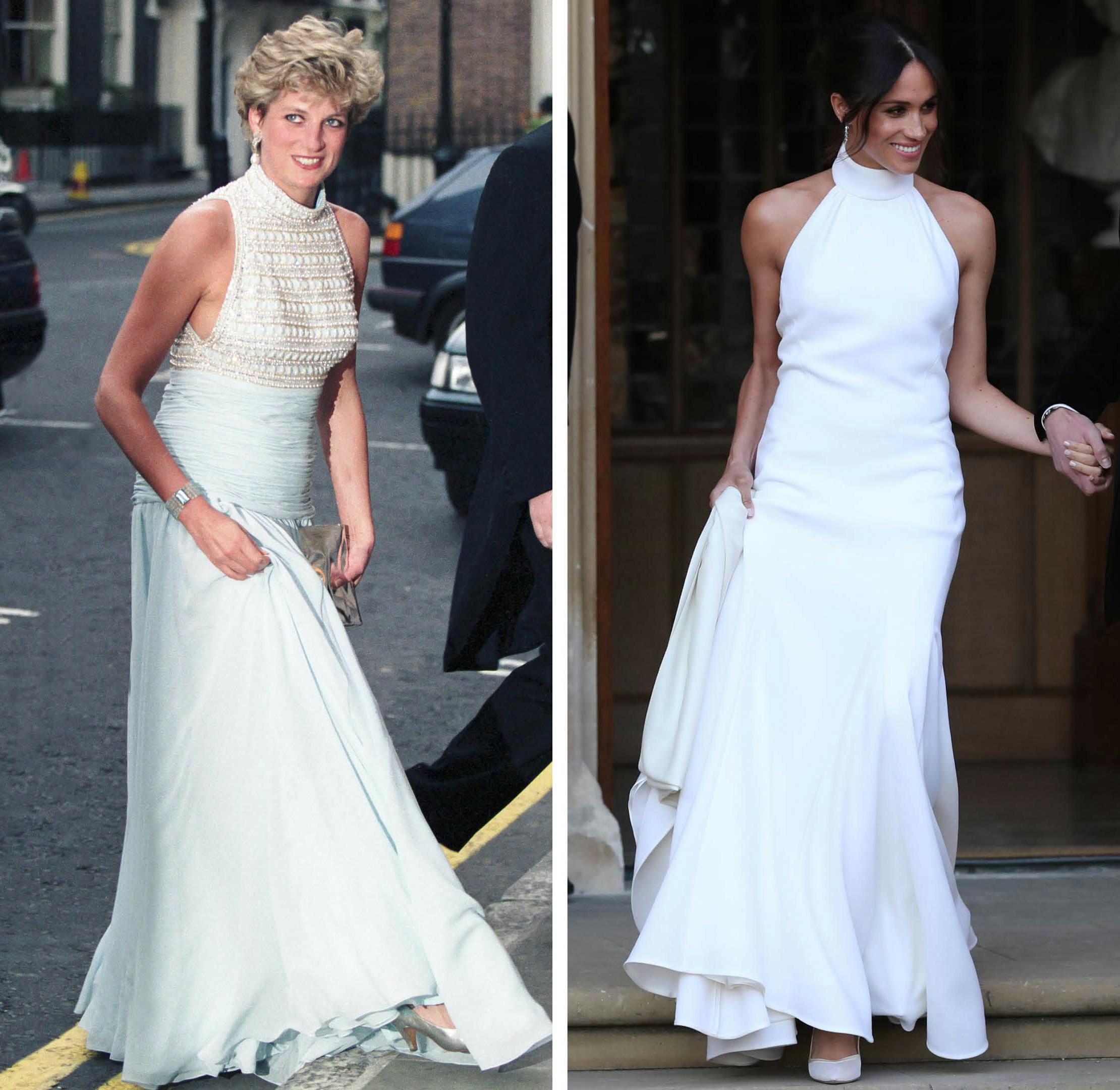 Meghan markle sales wedding dress second