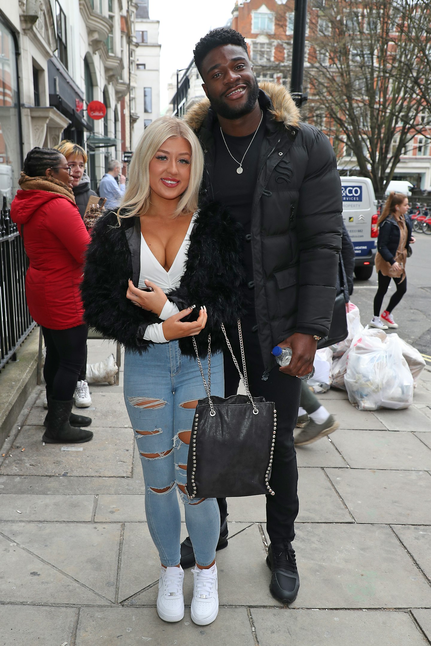 Love Island's Eve Gale and Ched Uzor
