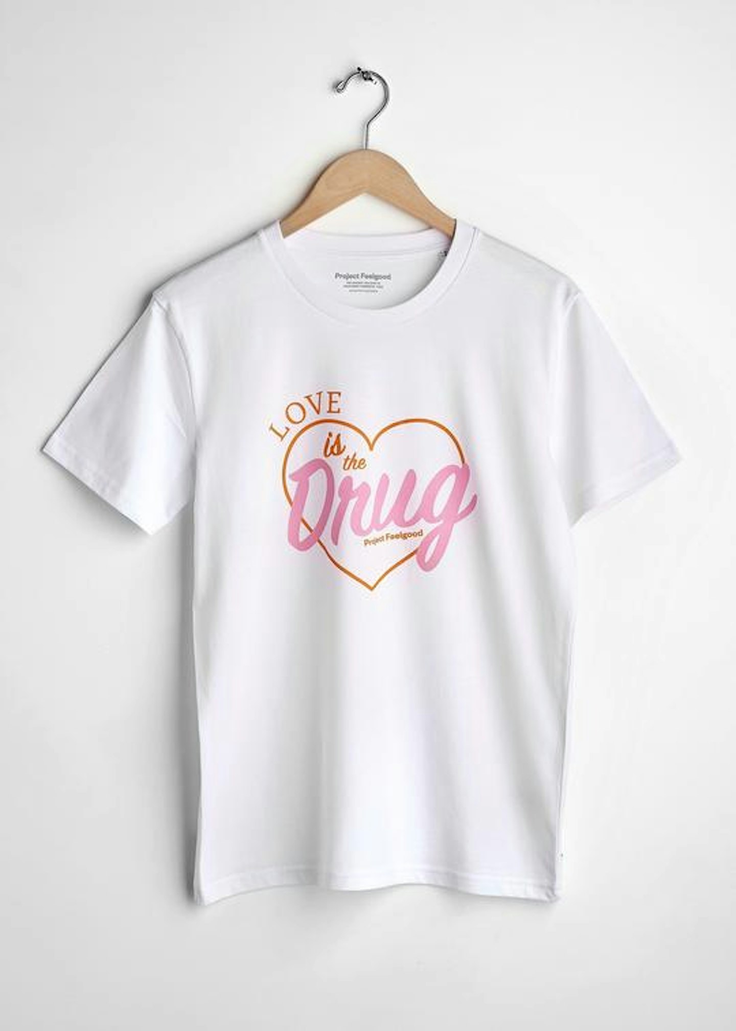 Project Feelgood, Love Is The Drug Tee, £25