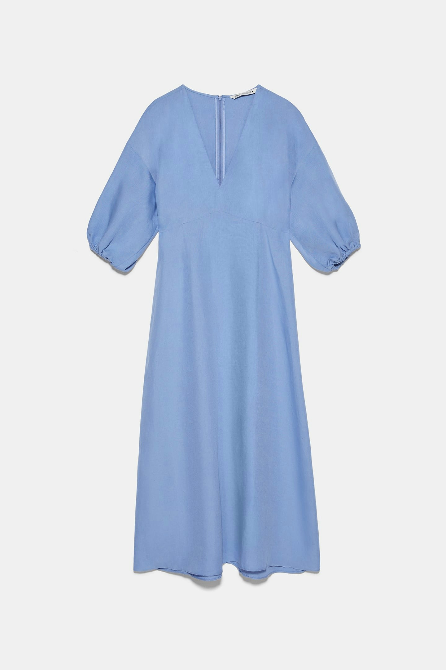 Zara, Voluminous Rustic Dress, £49.99
