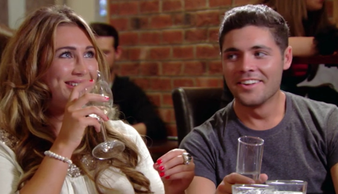 Lauren Goodger and Tom Pearce TOWIE